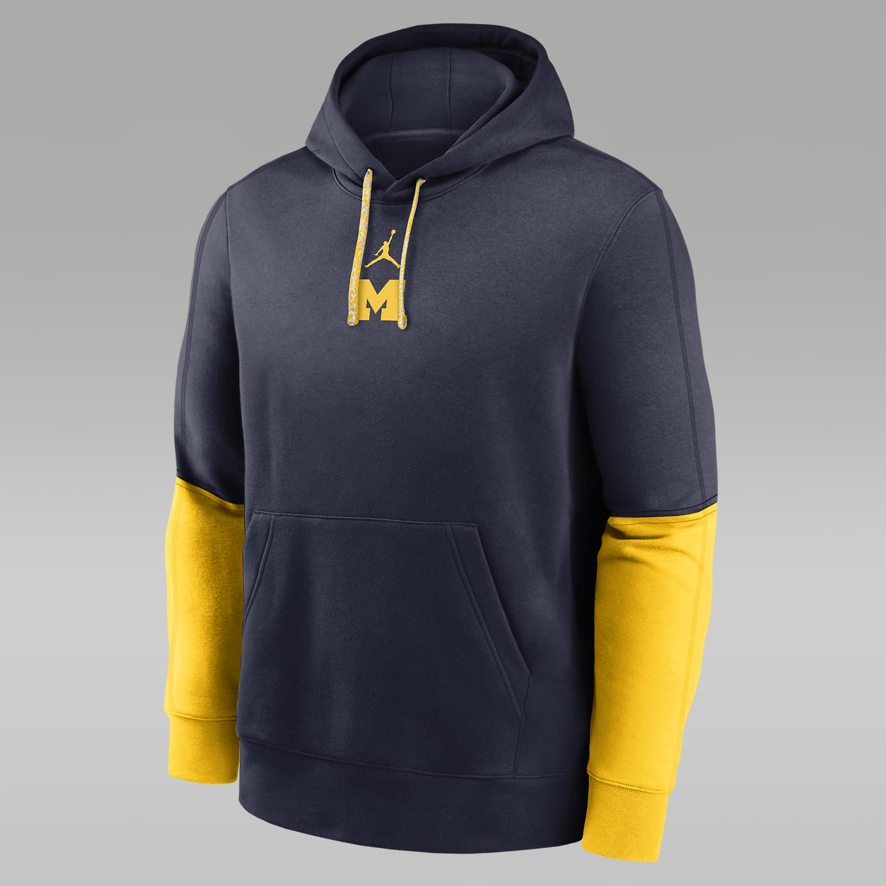 Michigan Wolverines Sideline Team Issue Club Men's Nike College Pullover Hoodie