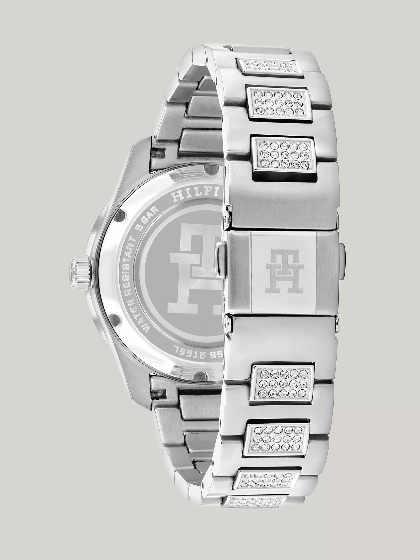 Женские часы Tommy Hilfiger, Часы 36 мм T85 с белым циферблатом и кристаллами