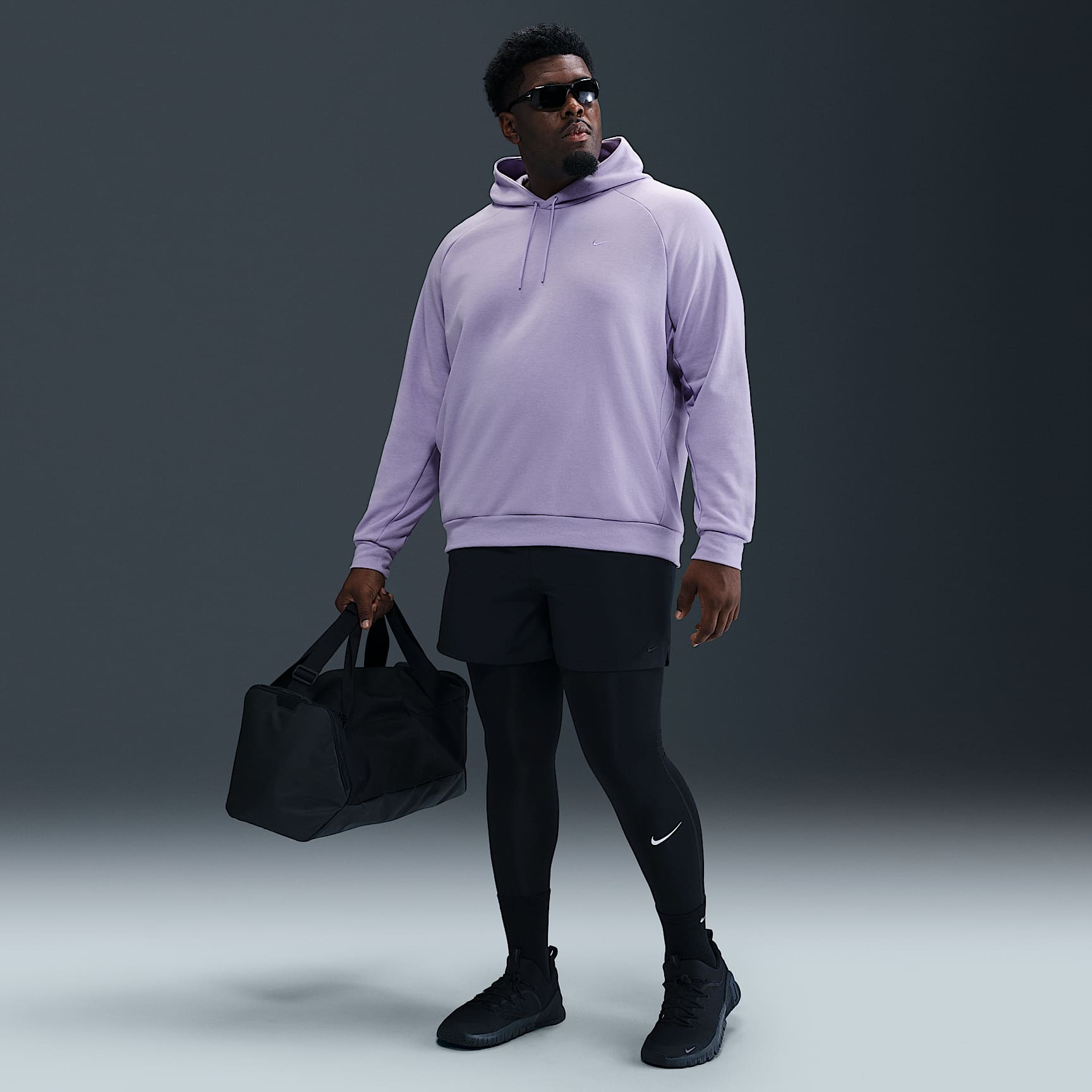 Nike Primary Fleece Men's Dri-FIT UV Pullover Performance Hoodie