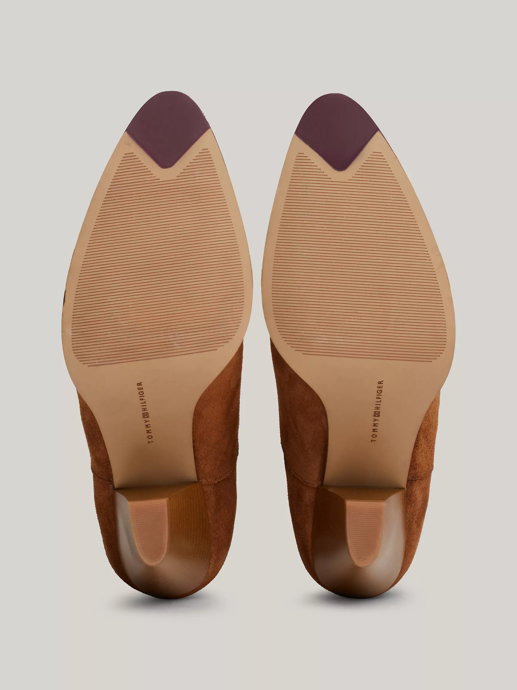 Женские ботинки Tommy Hilfiger, Замшевые ковбойские сапоги с монограммой