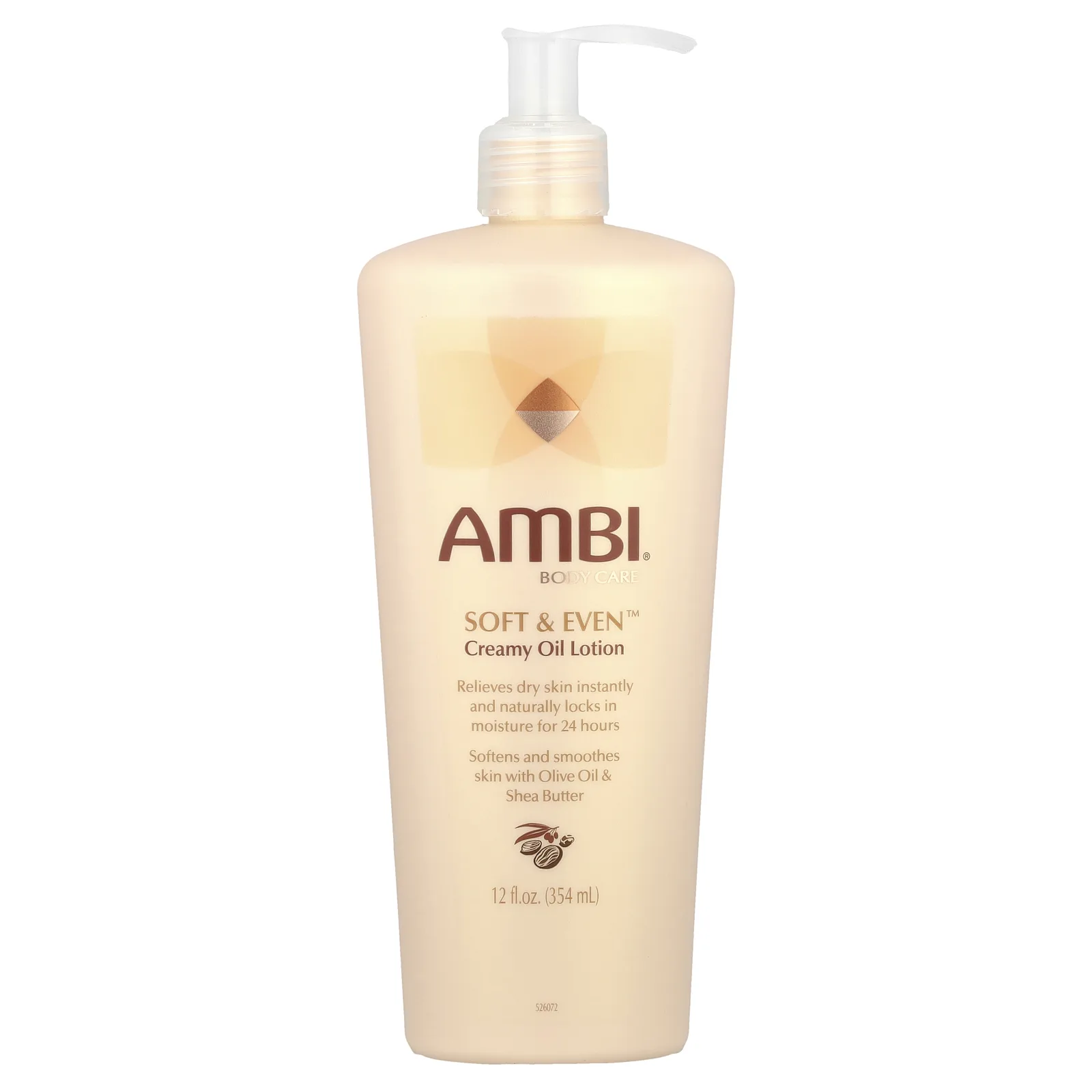 AMBI, Кремообразный масляный лосьон Soft & Even ™, 354 мл (12 жидк. Унций)
