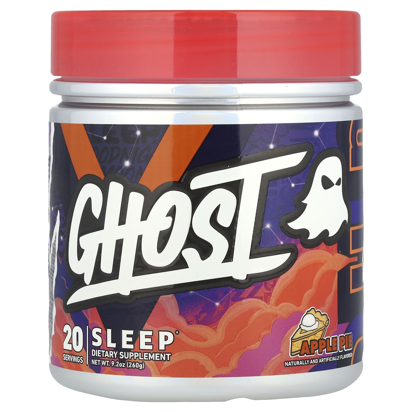 Ghost, Sleep, яблочный пирог, 260 г (9,2 унции)