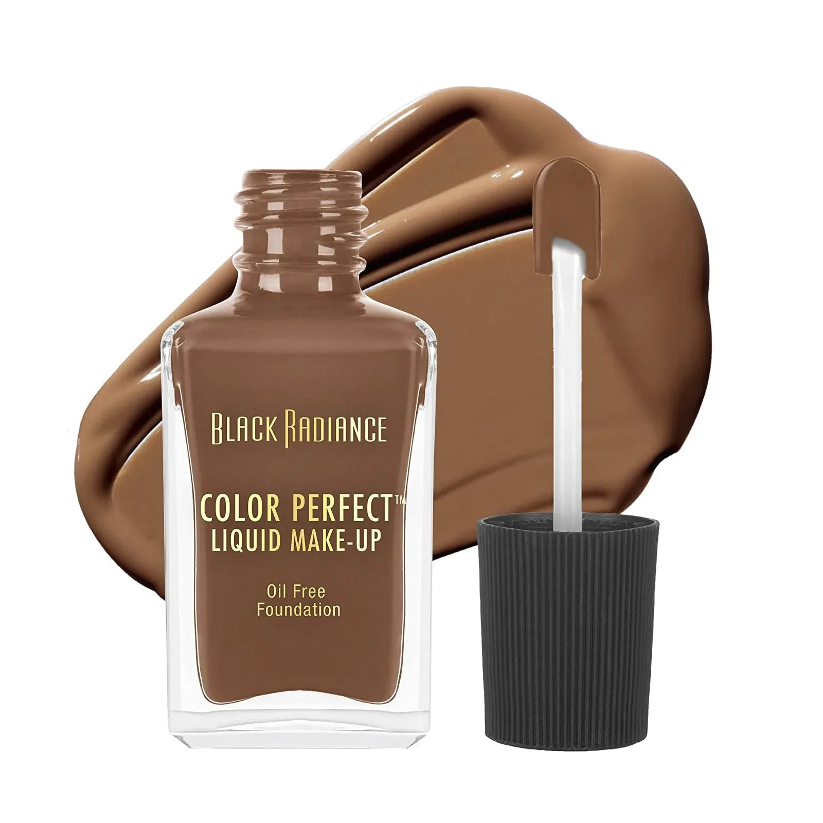 Black Radiance, Color Perfect, жидкий матирующий тональный крем, 8414 брауни, 30 мл (1 жидк. унция)