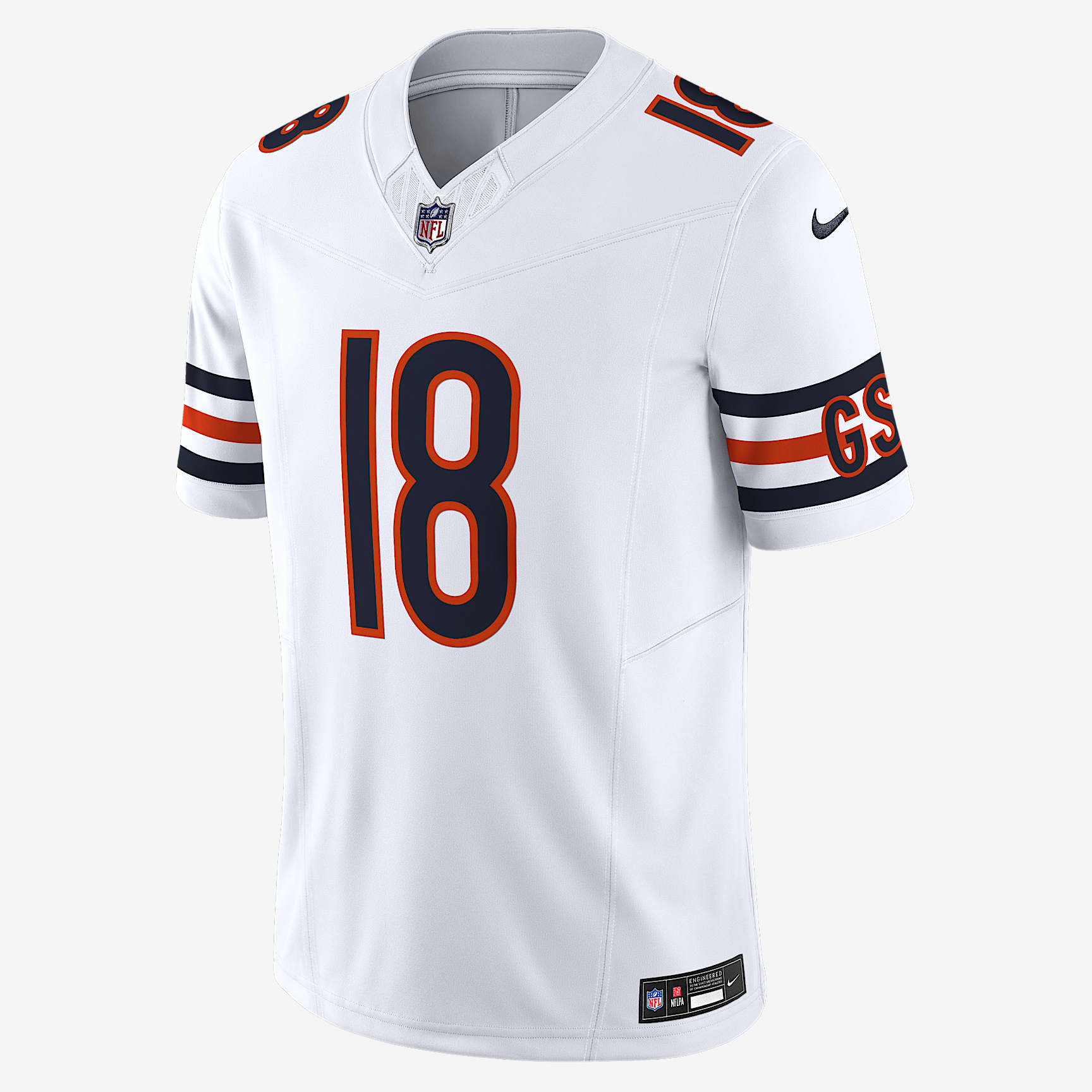 Caleb Williams Chicago Bears Men's Nike Dri-FIT NFL Limited Jersey