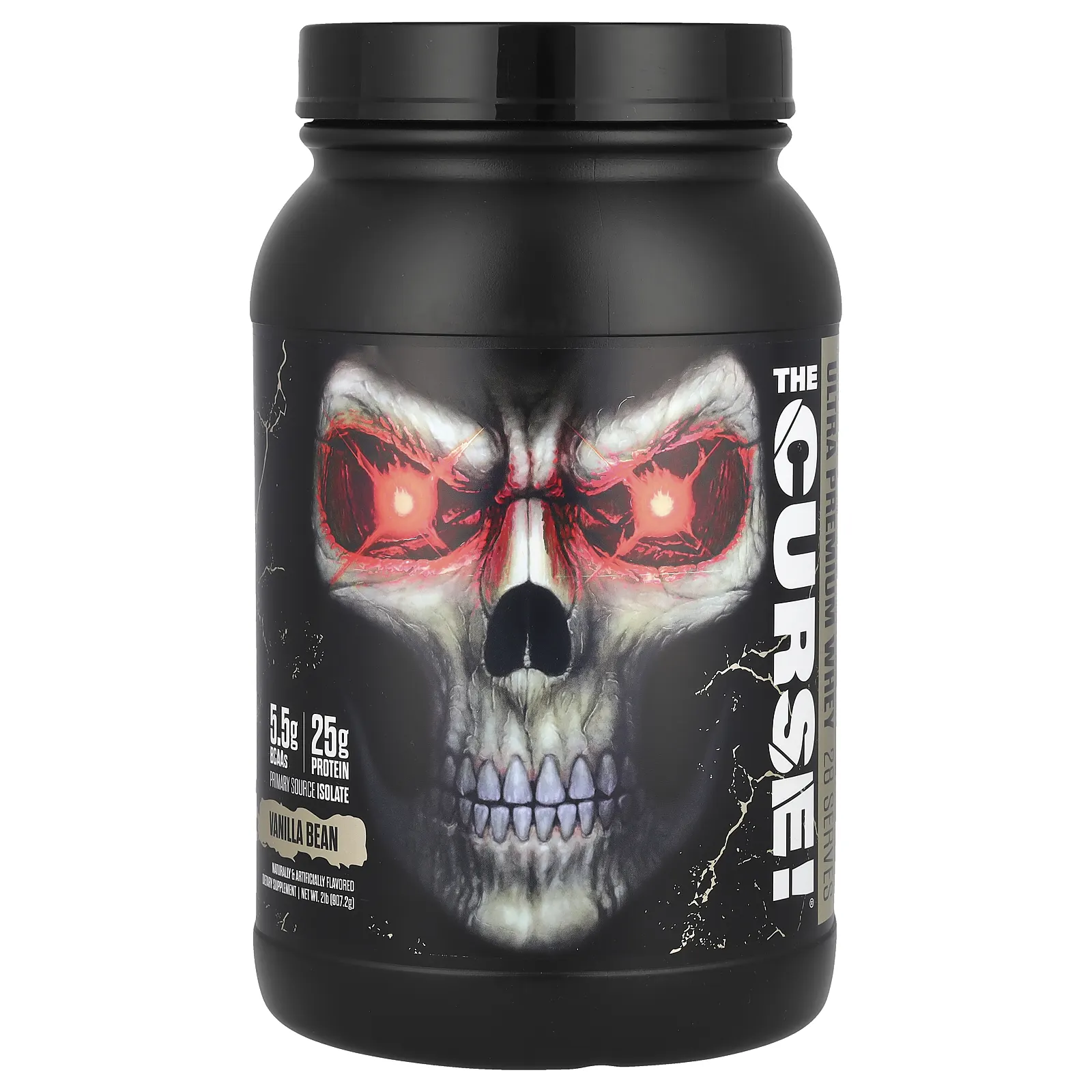 JNX Sports, The Curse! ® Ultra Premium Whey, ваниль, 907,2 г (2 фунта)
