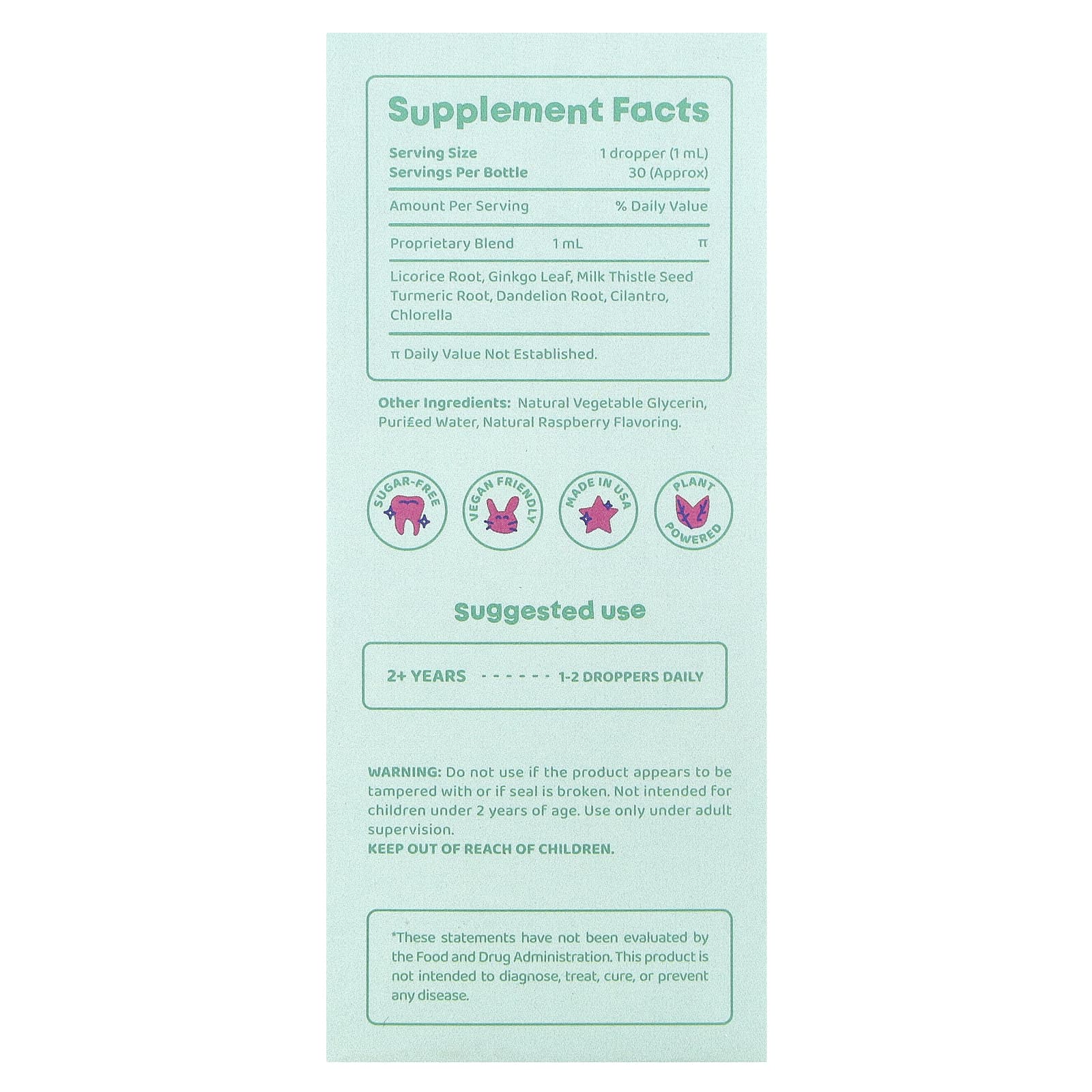 JoySpring, DetoxZee Herbal, 30 мл (1 жидк. Унция)