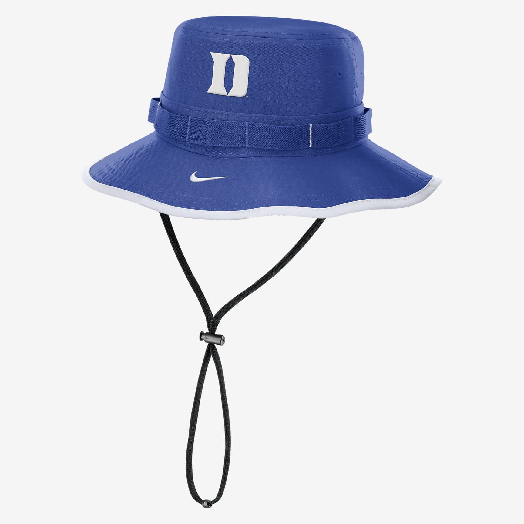 Duke Blue Devils On-Field Apex Boonie Men's Nike Dri-FIT College Bucket Hat