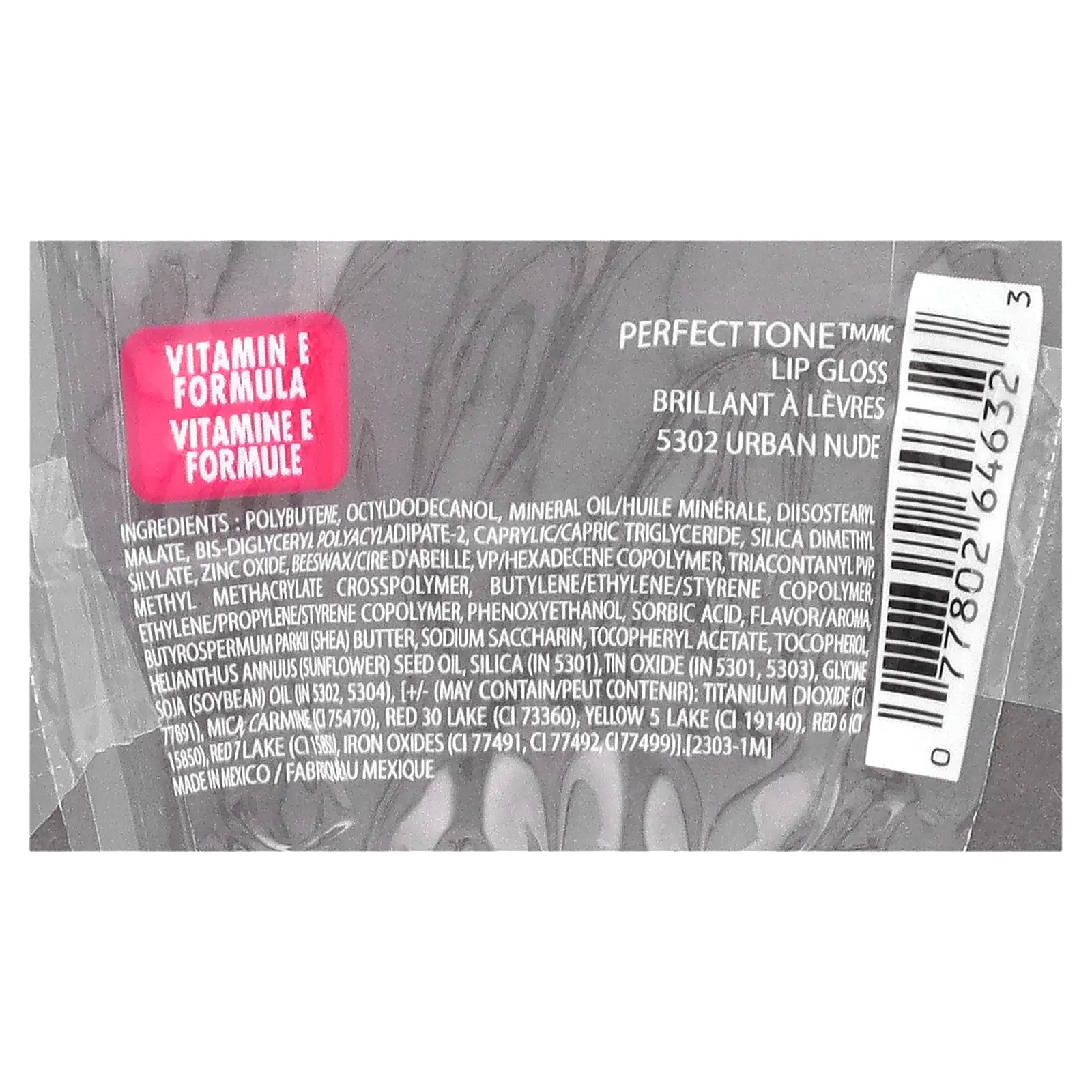 Black Radiance, Perfect Tone, блеск для губ, оттенок 5302 Urban Nude, 11,8 мл (0,4 жидк. унции)