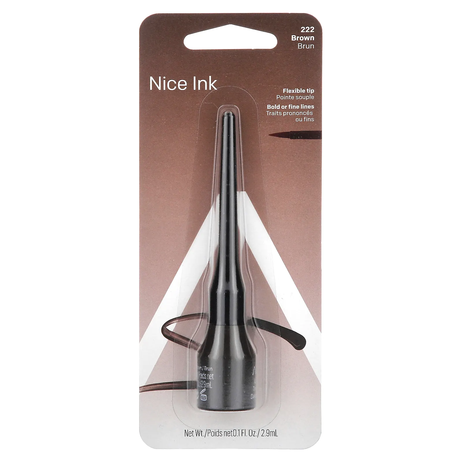 Almay, жидкая подводка для глаз, 222, коричневый, 2,9 мл (0,1 жидк. унции)