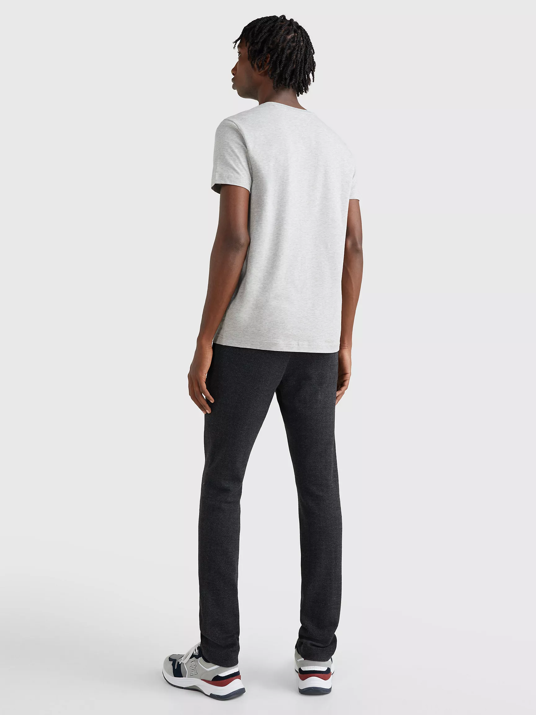 Мужская футболка Tommy Hilfiger, Футболка премиального качества сверхприталенного кроя