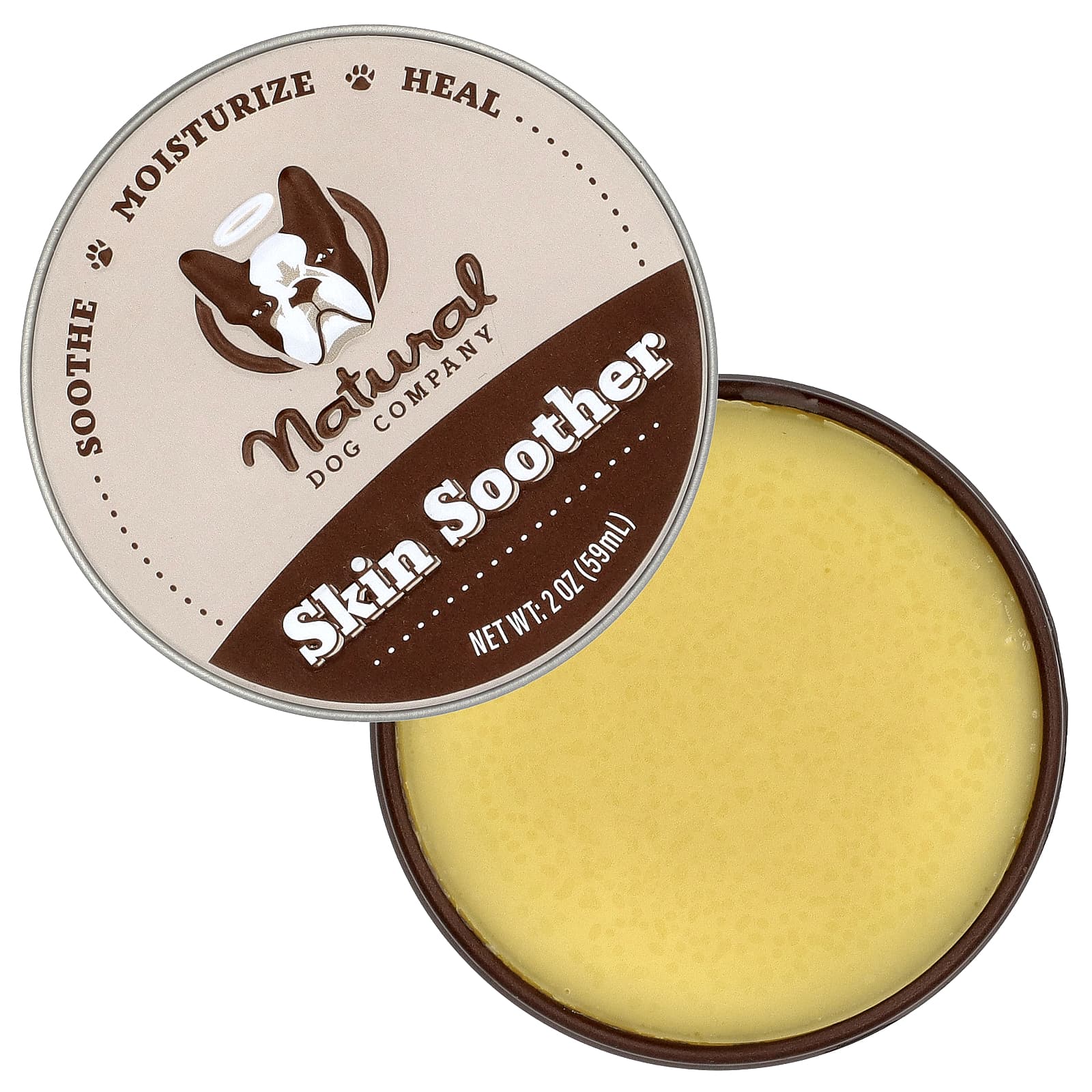 Natural Dog Company, Успокаивающее средство для кожи, 59 мл (2 унции)