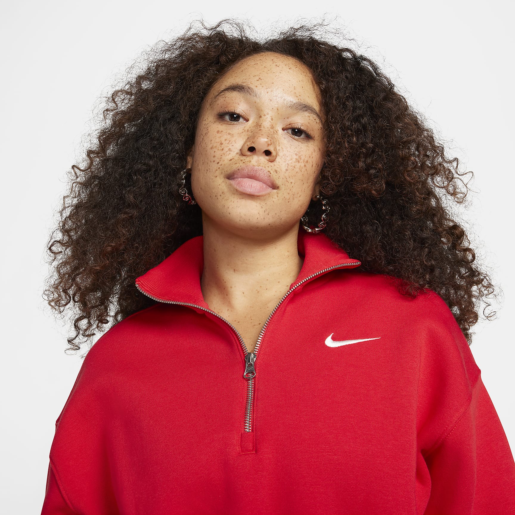 Nike Sportswear Phoenix Fleece Women's 1/4-Zip Cropped Sweatshirt