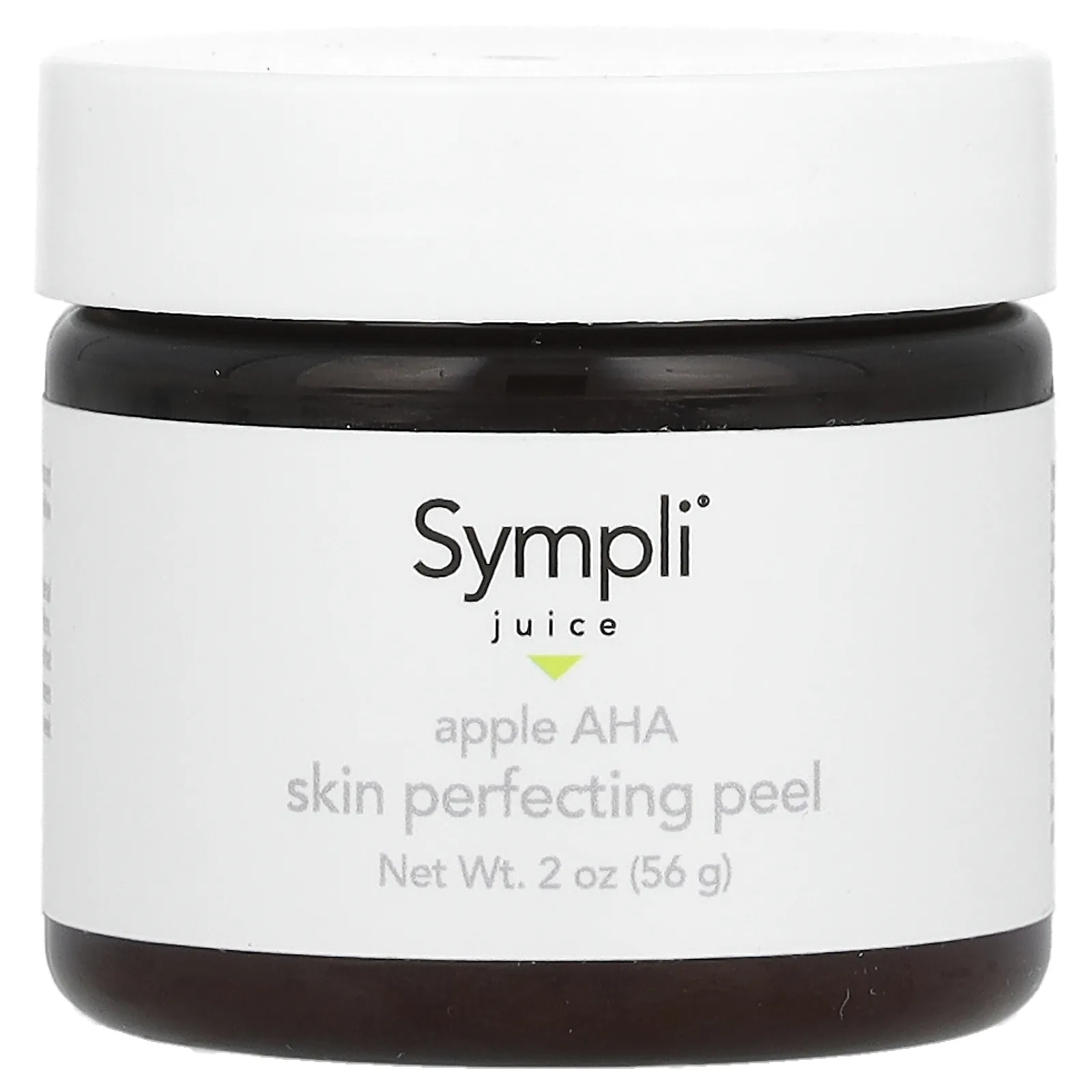 Sympli Beautiful, Juice, пилинг для улучшения состояния кожи с яблочным соком и АГК, 56 г (2 унции)