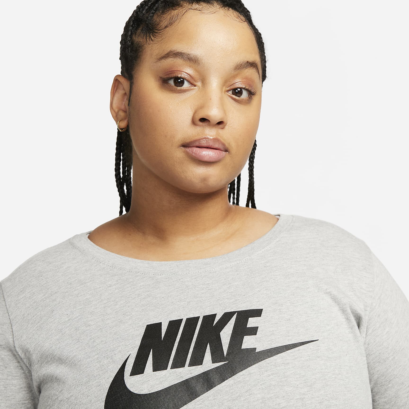 Nike Sportswear Club Women's Long-Sleeve T-Shirt (Plus Size)