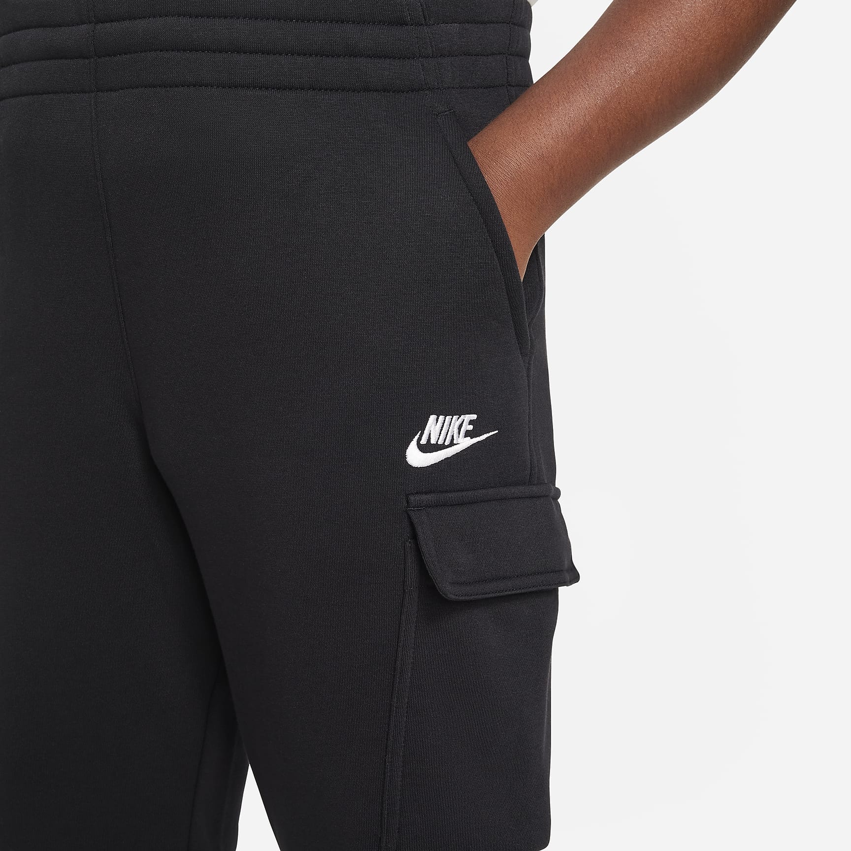 Nike Sportswear Club Fleece Big Kids' Cargo Pants (Extended Size)