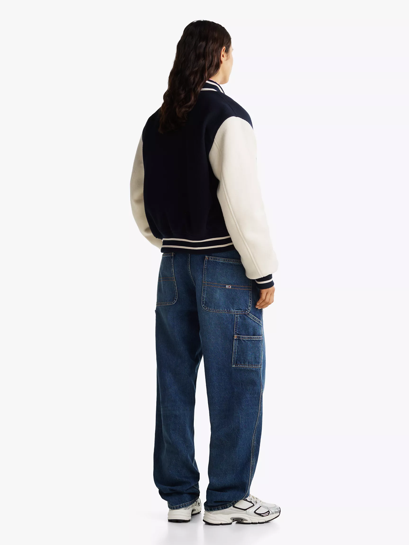 Женская куртка Tommy Hilfiger, Университетская куртка из шерстяной смеси