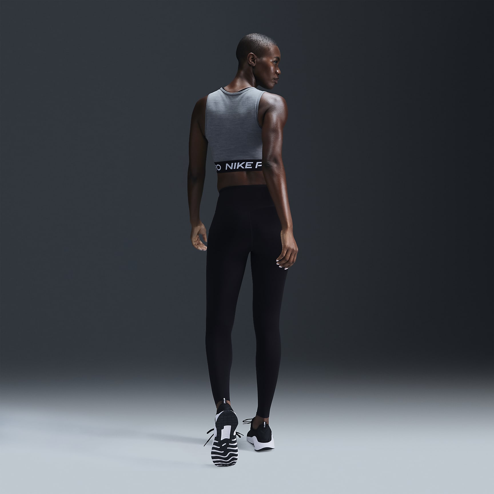 Nike Pro Women's Dri-FIT Cropped Tank Top