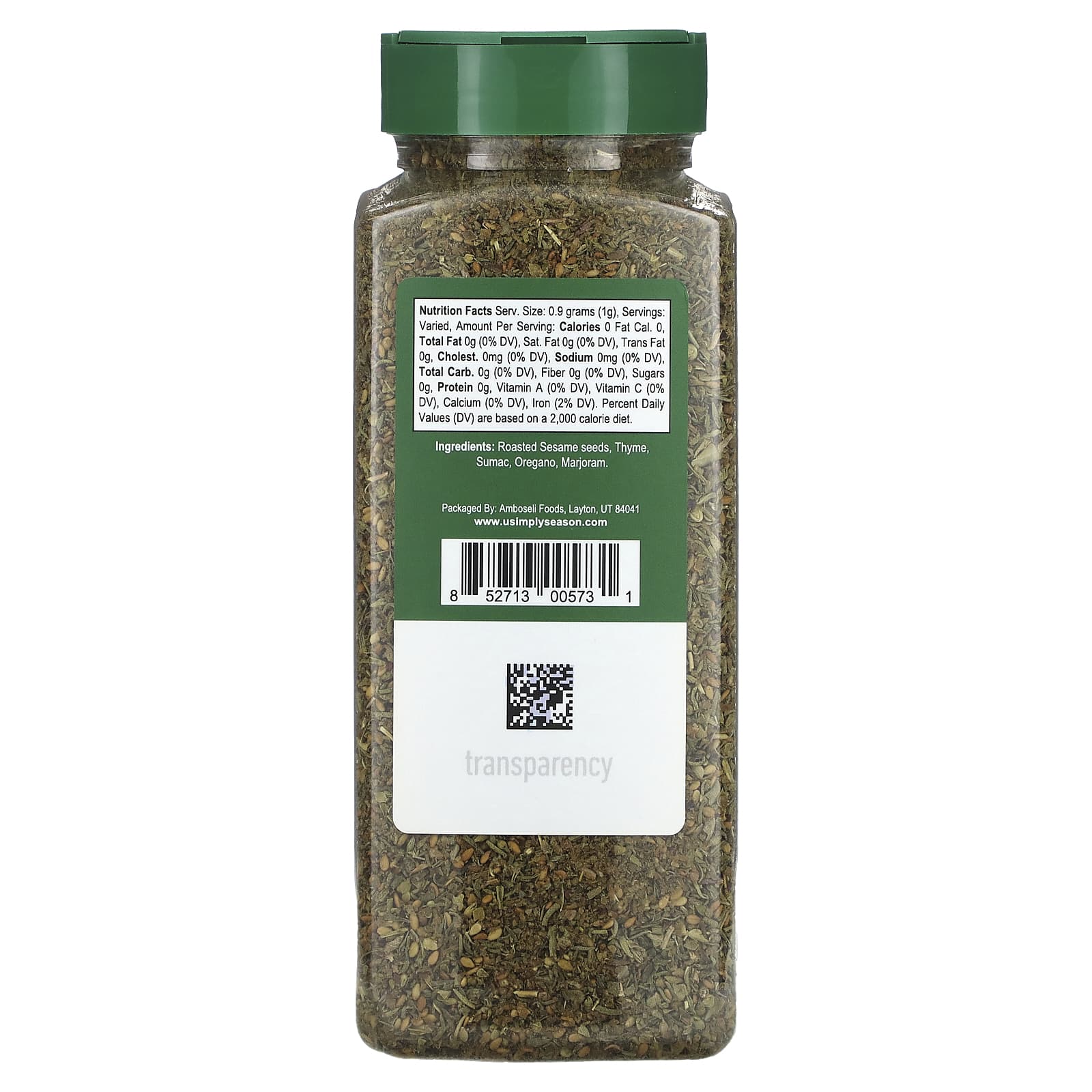 USimplySeason, Original Za'atar, 453 г (16 унций)