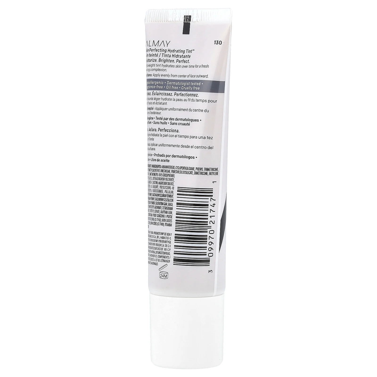 Almay, Skin Perfecting Hydrating Tint™, оттенок 130, песочный, 28 мл (0,94 жидк. унции)
