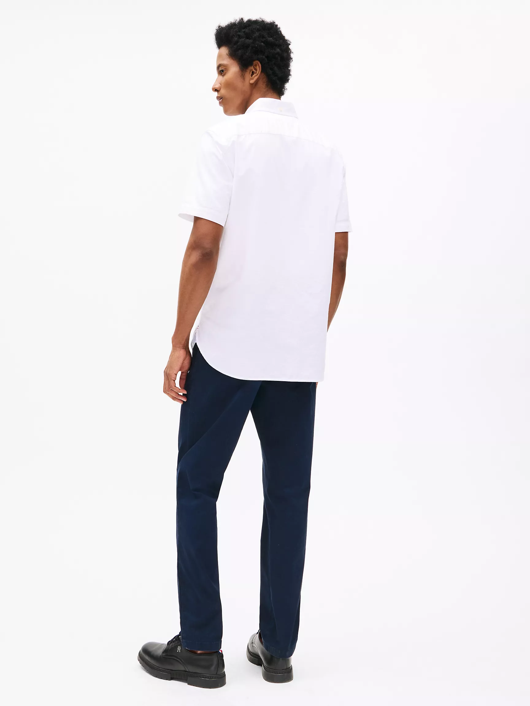 Мужская рубашка Tommy Hilfiger, Эластичная рубашка из оксфорда стандартного кроя