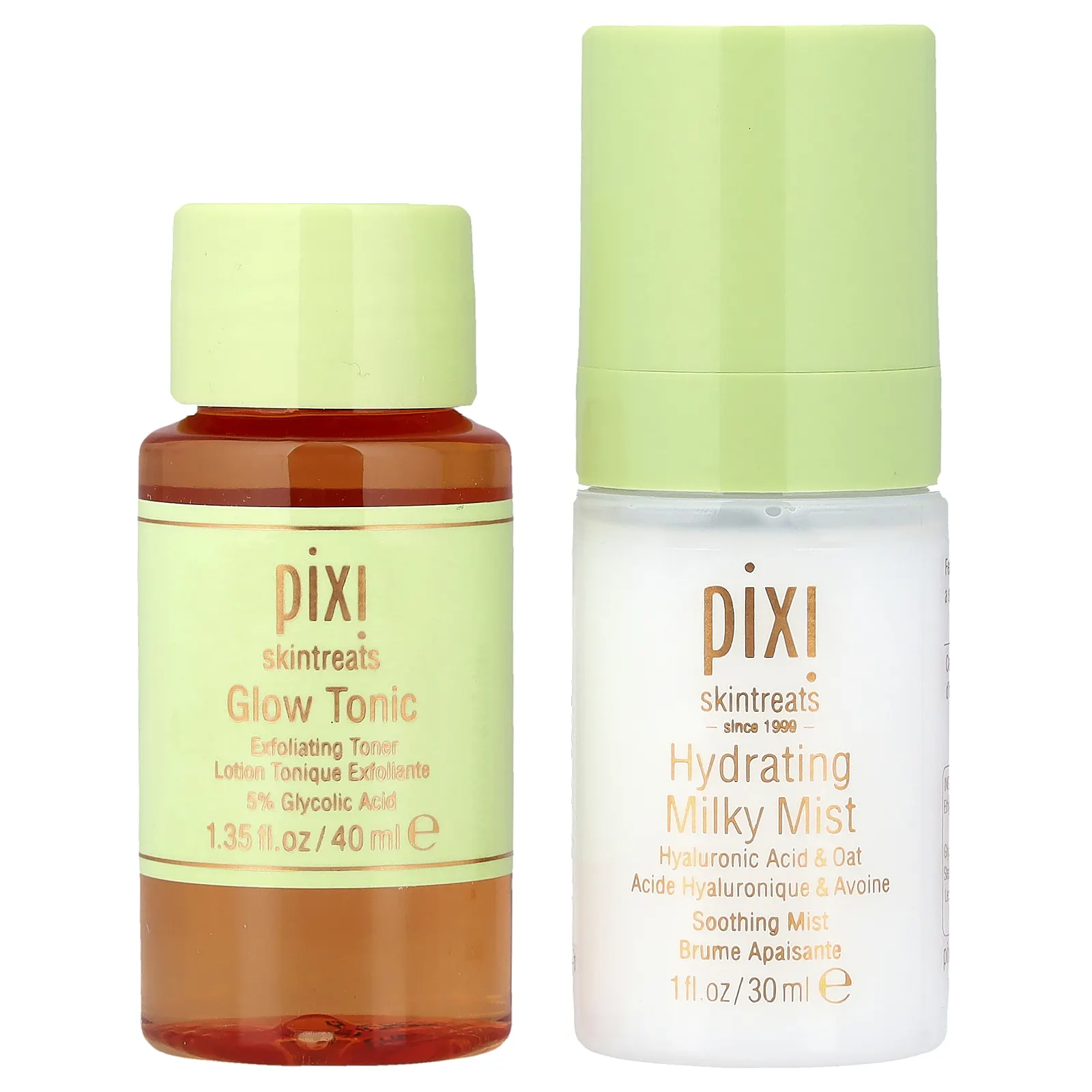 Pixi Beauty, Для сияния и увлажнения, набор из 2 предметов