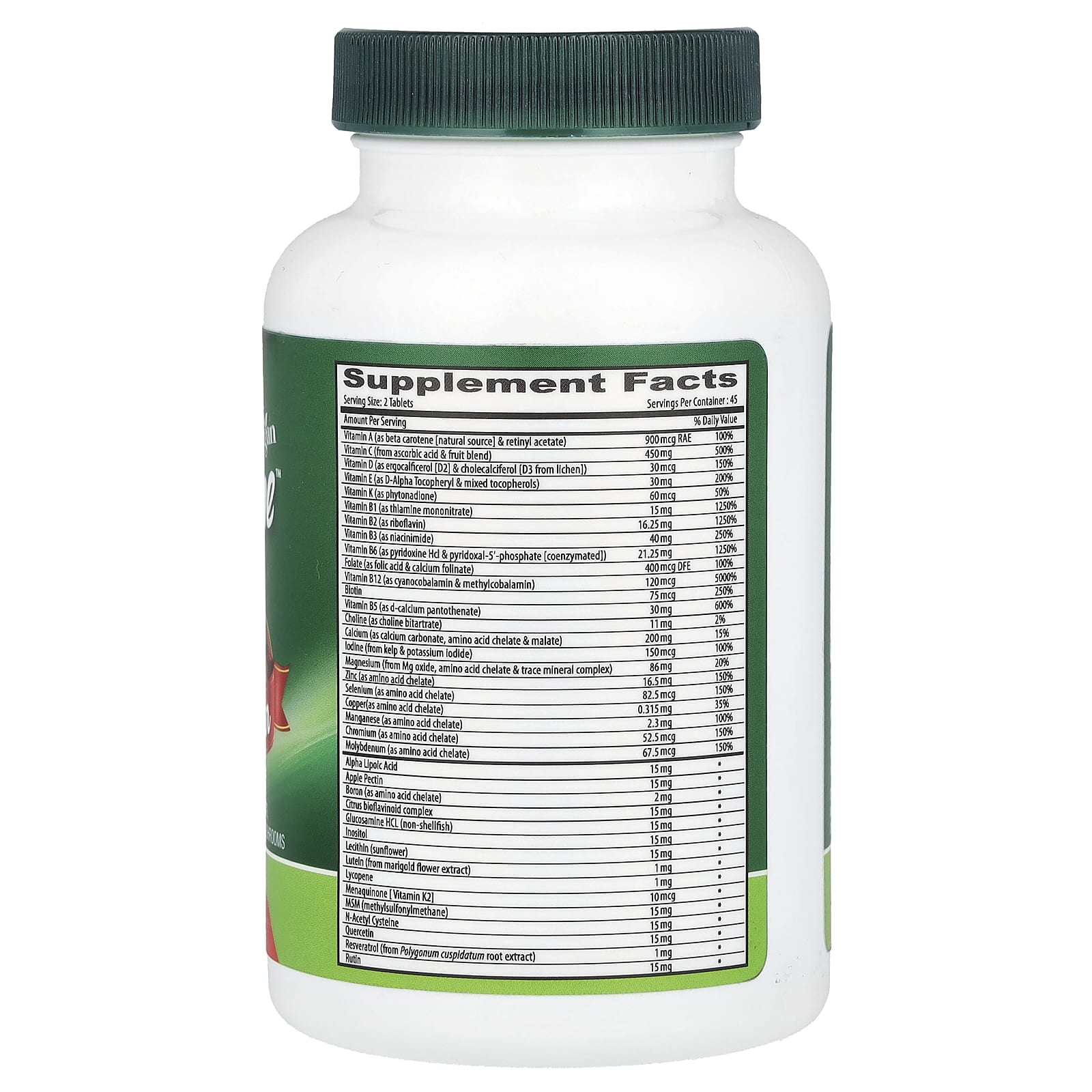 Deva, Tuba Prime, веганский мультивитаминный комплекс, без железа, высокая эффективность, 90 таблеток, покрытых оболочкой