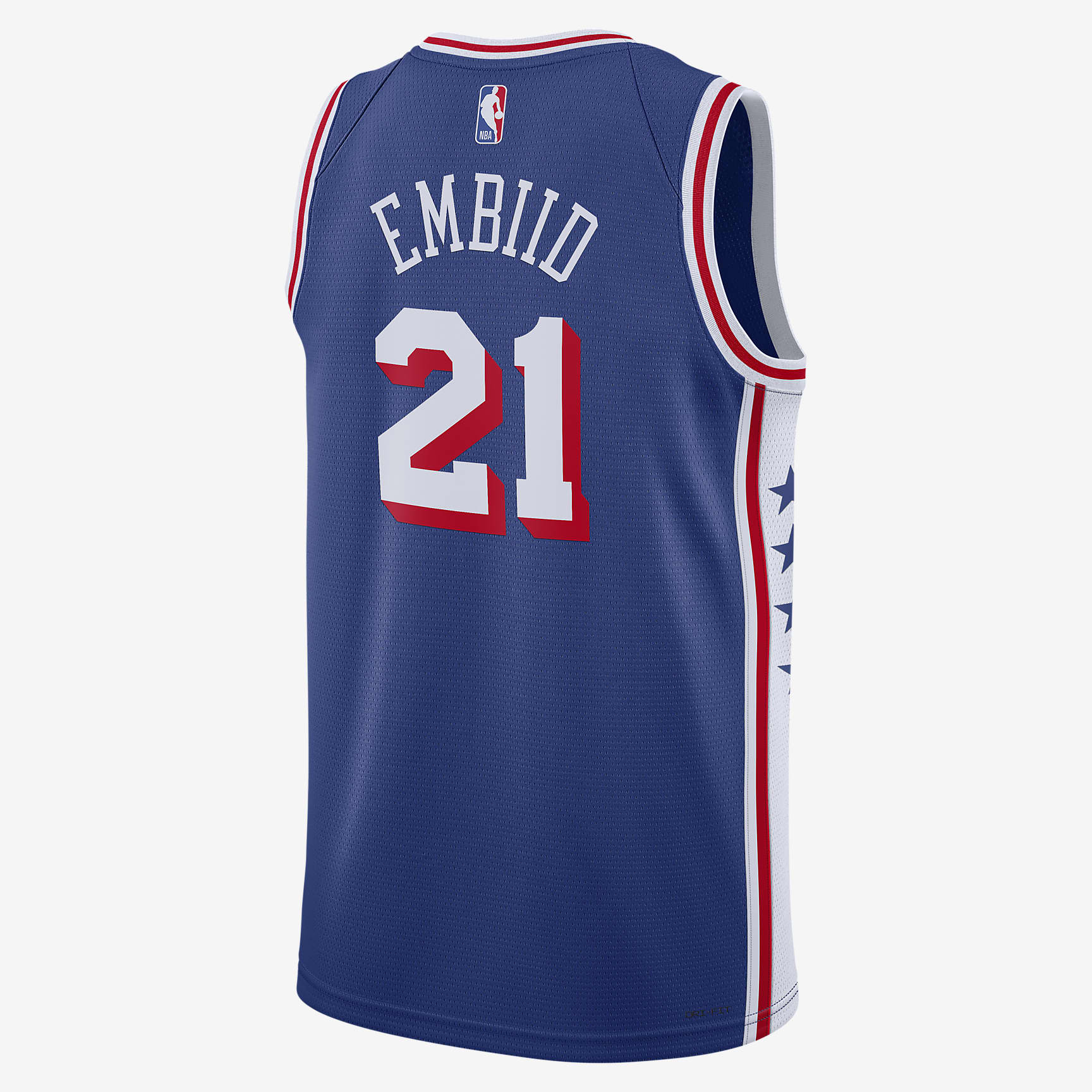 Joel Embiid Philadelphia 76ers 2023/24 Icon Edition Men's Nike Dri-FIT NBA Swingman Jersey