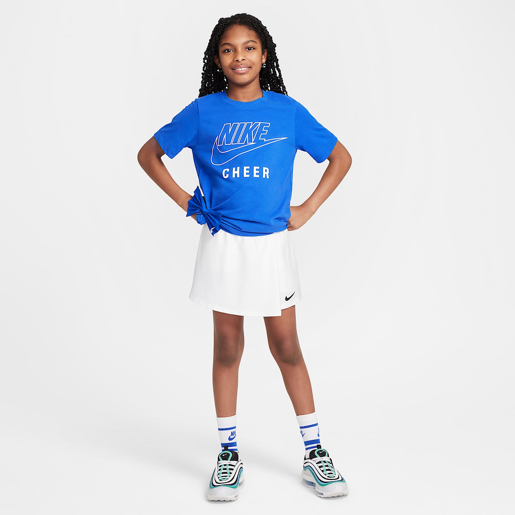 Nike Swoosh Big Kids' Cheer T-Shirt