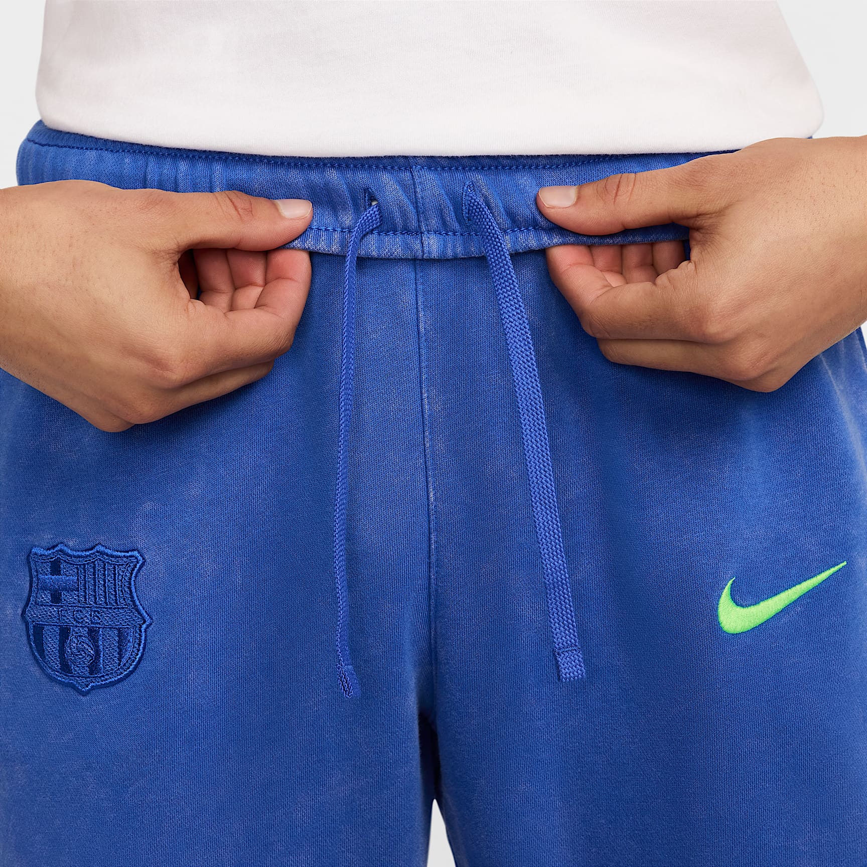 FC Barcelona Club Third Men's Nike Soccer French Terry Joggers