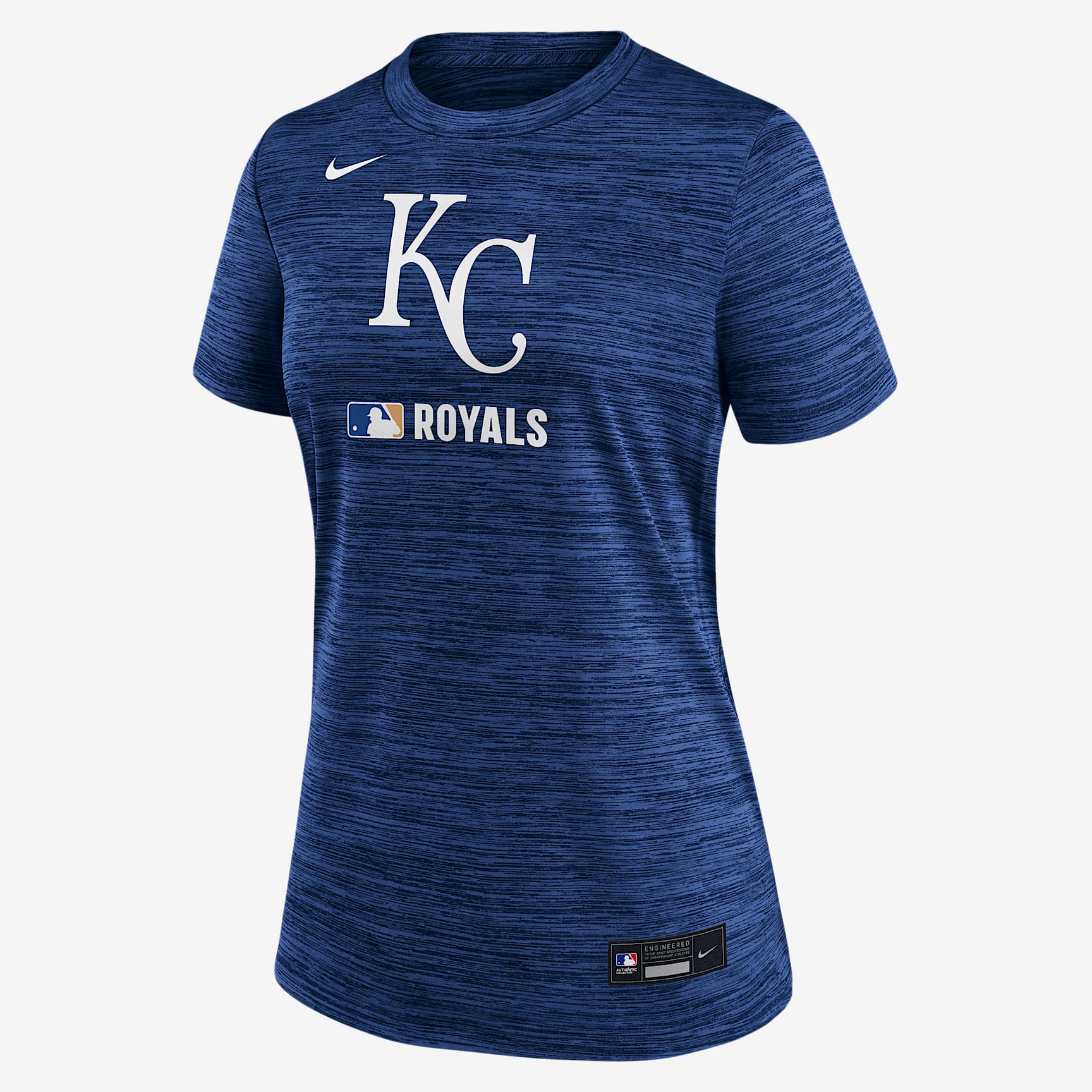 Kansas City Royals Authentic Collection Velocity Women's Nike Dri-FIT MLB T-Shirt