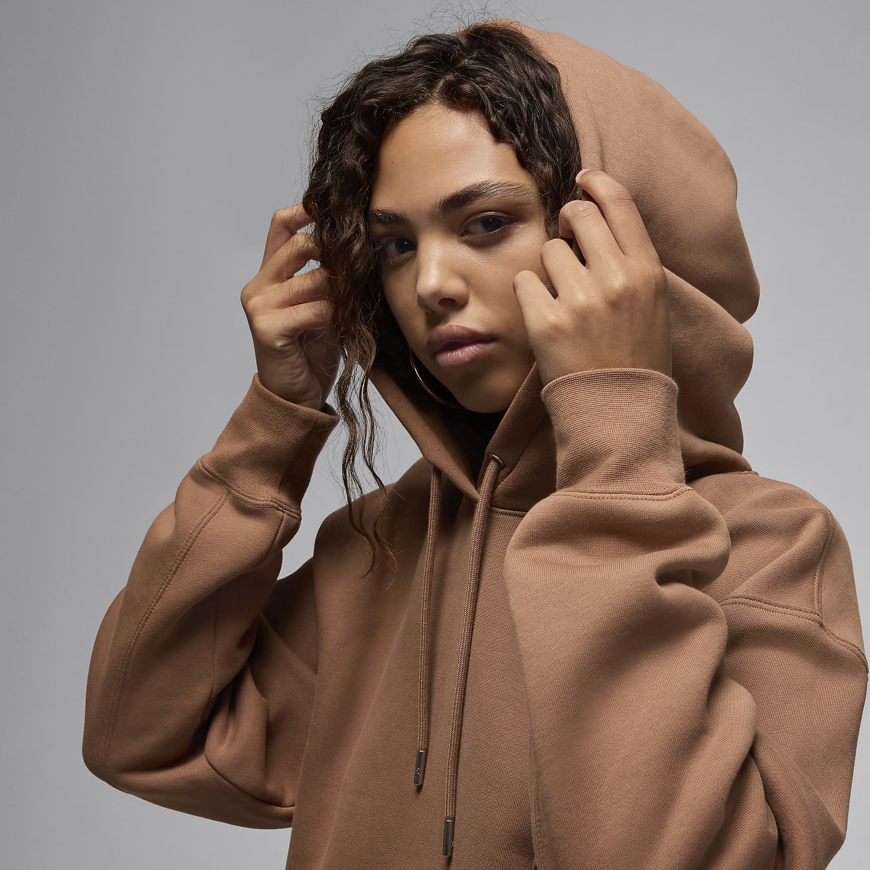 Jordan Flight Fleece Women's Satin-Lined Pullover Hoodie