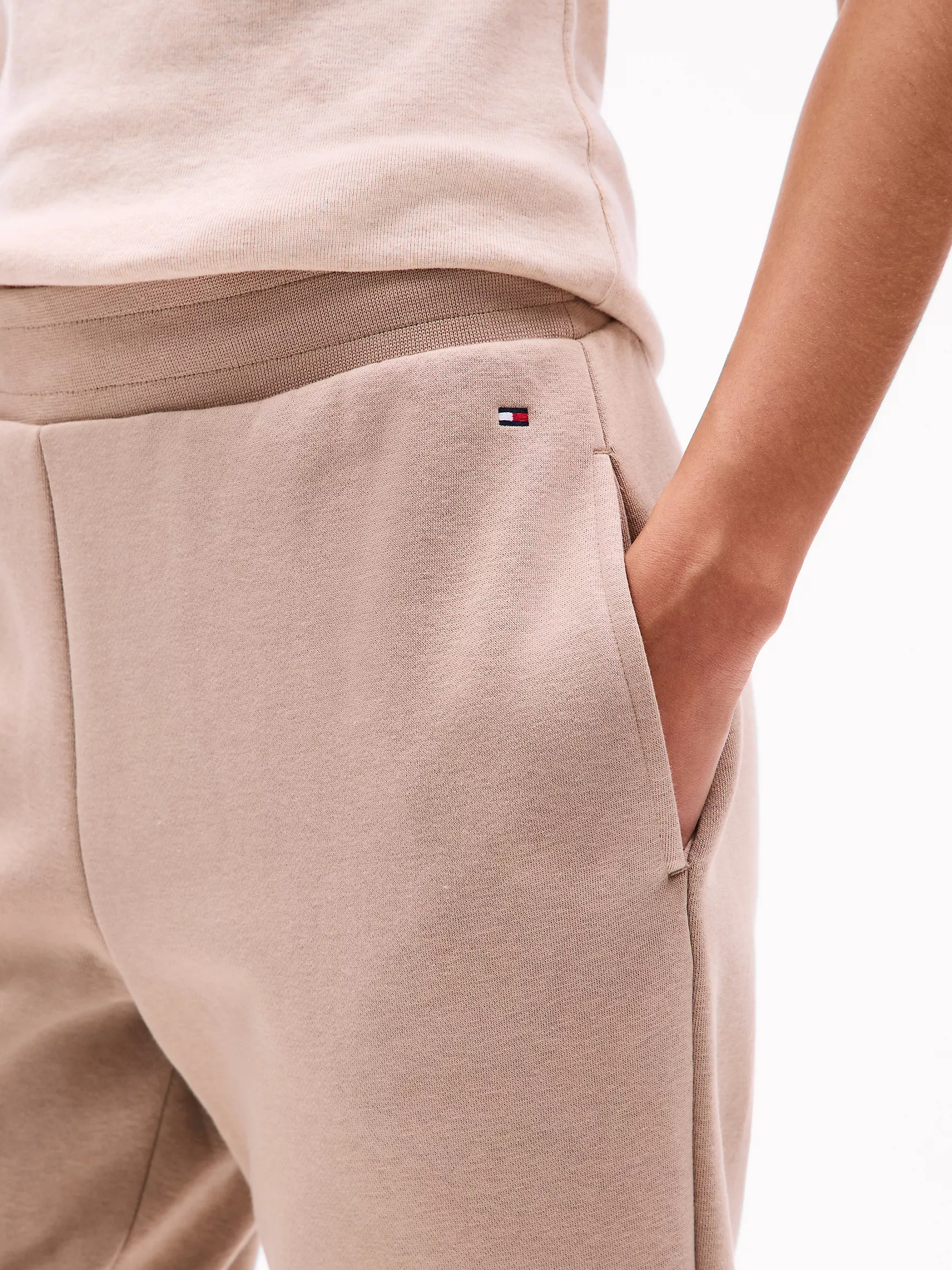 Женские брюки Tommy Hilfiger, Свободные однотонные спортивные брюки