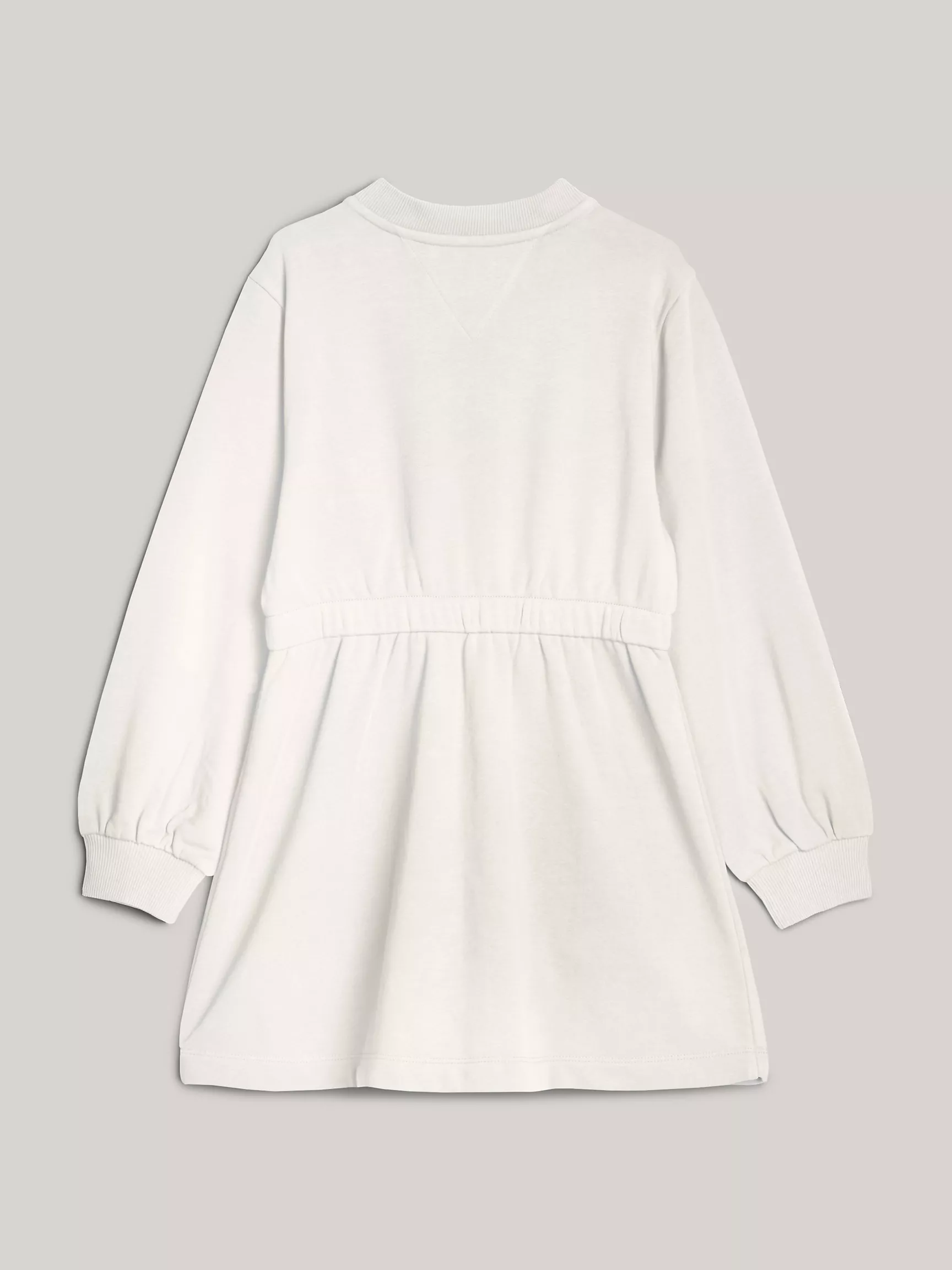 Платье для девочек Tommy Hilfiger, Детское платье-свитер с фольгированным логотипом Tommy