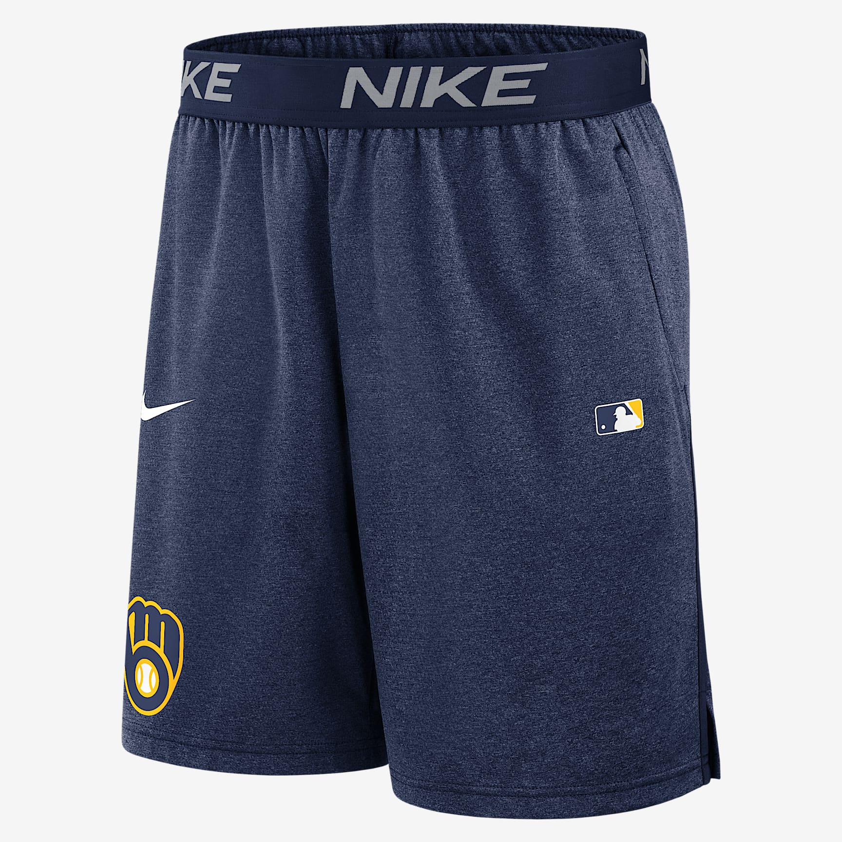 Milwaukee Brewers Authentic Collection Men's Nike Dri-FIT MLB Shorts