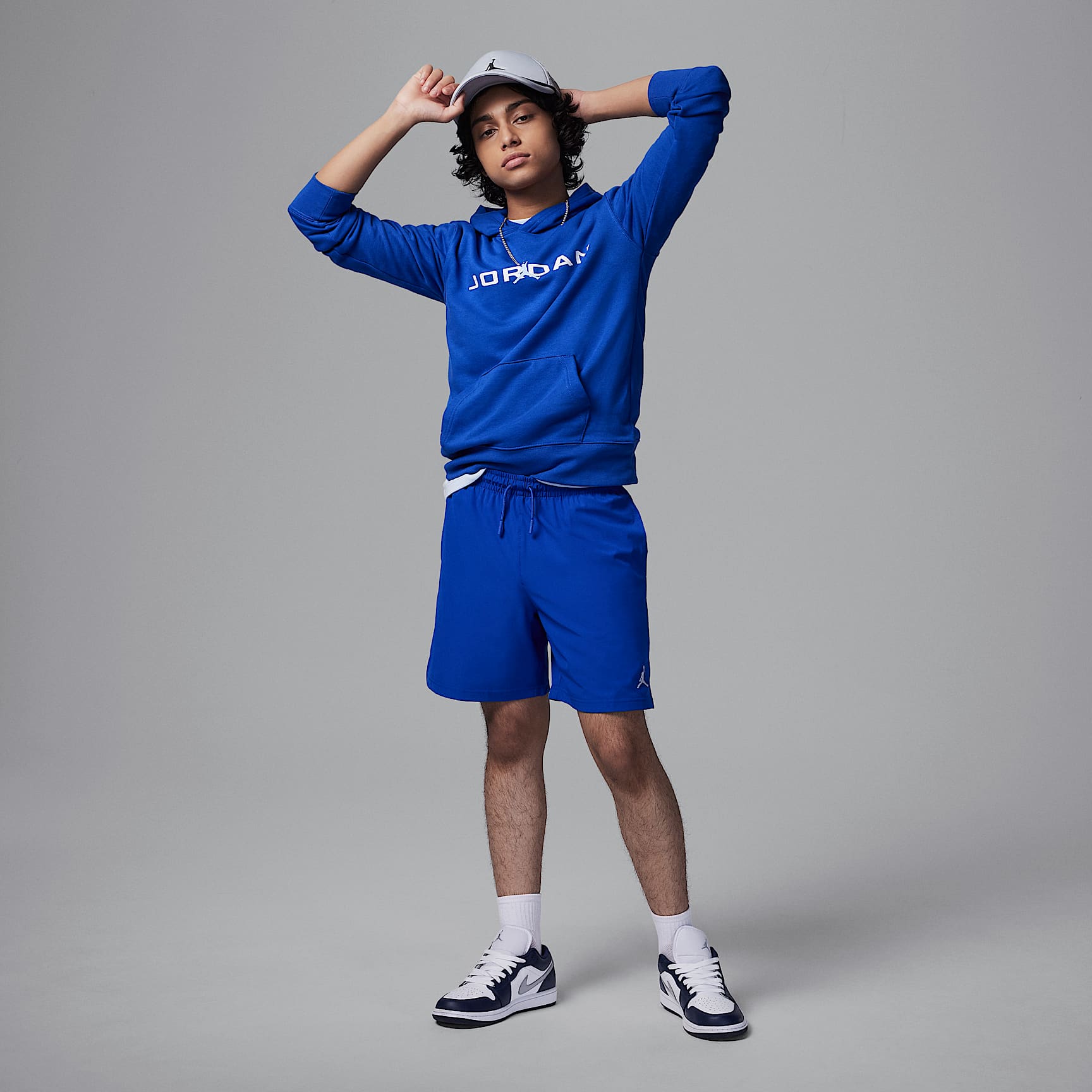 Jordan Big Kids' Jumpman Woven Play Shorts