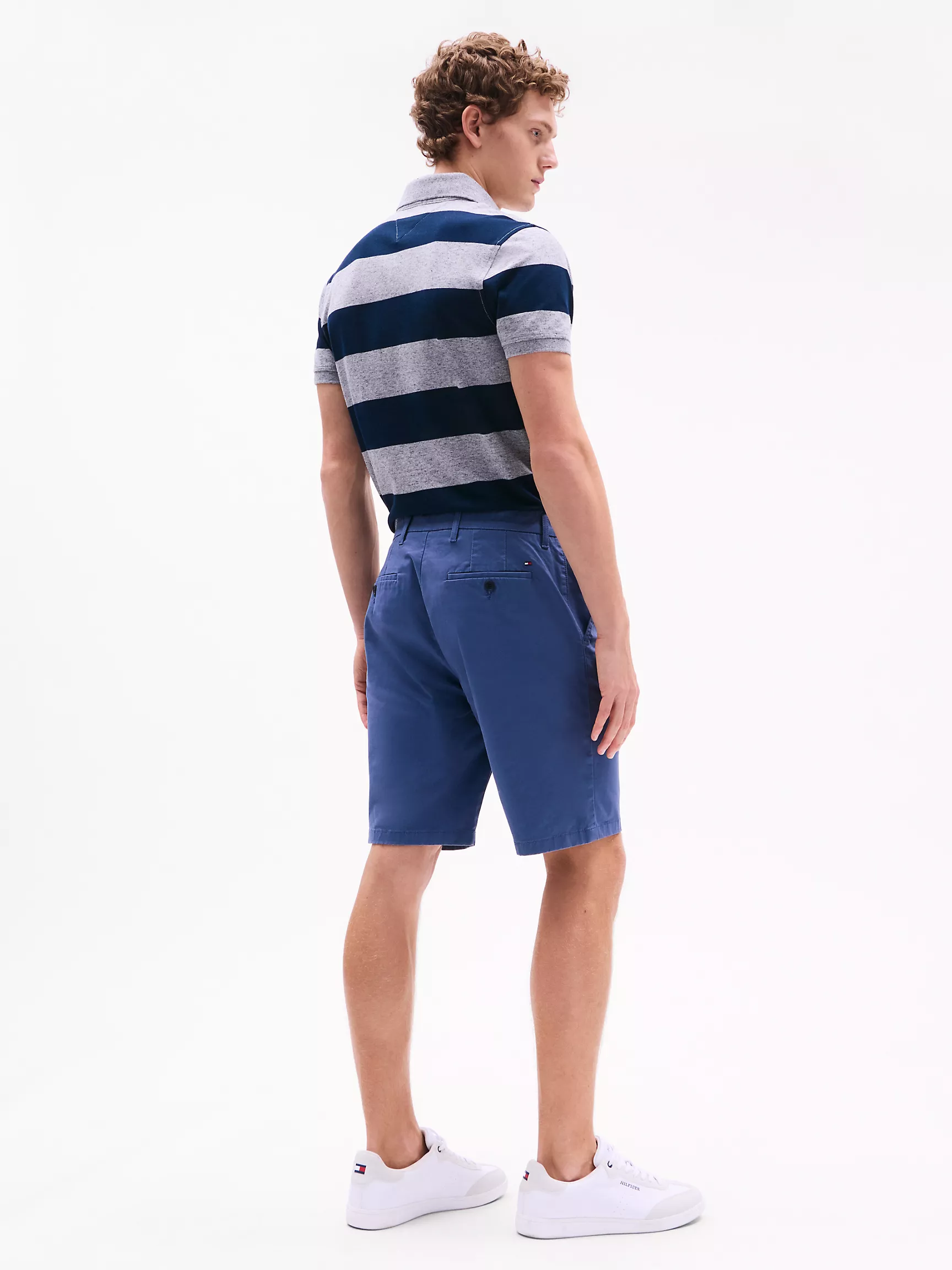 Мужские шорты Tommy Hilfiger, Комфортные эластичные шорты стандартного кроя (9 дюймов)