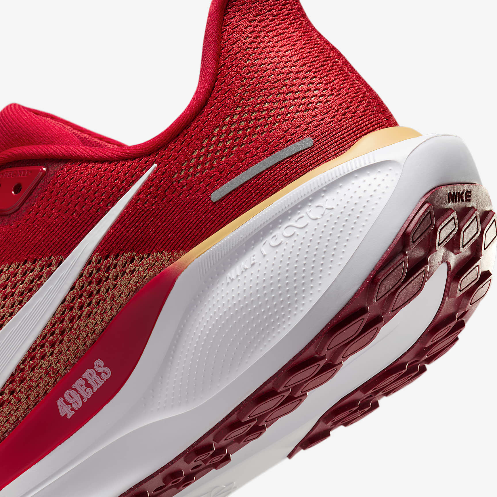 Nike Pegasus 41 NFL San Francisco 49ers Men's Road Running Shoes