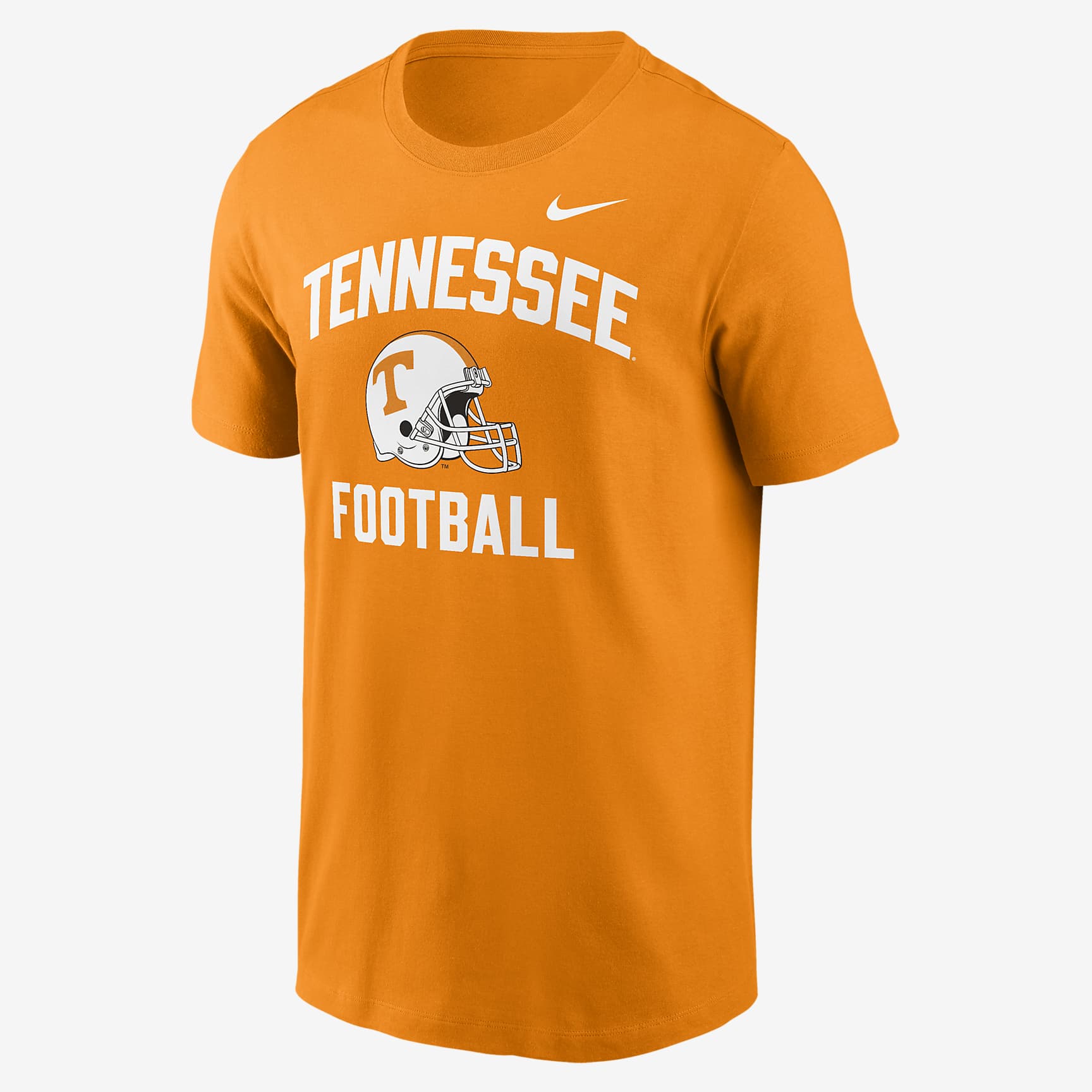 Tennessee Volunteers Campus Football Helmet Men's Nike College T-Shirt