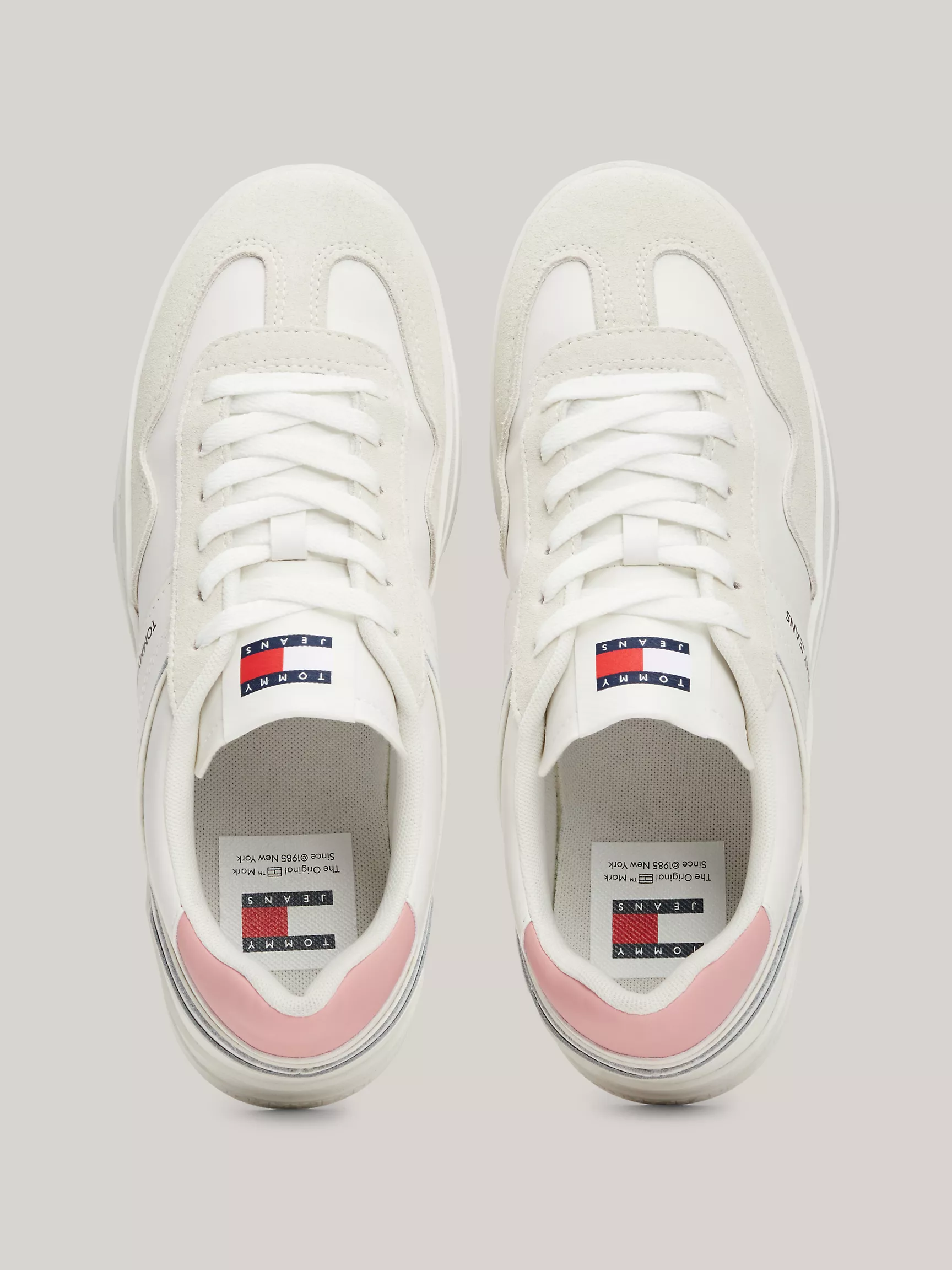 Женские кроссовки Tommy Hilfiger, Кроссовки TJ из замши с текстурными вставками