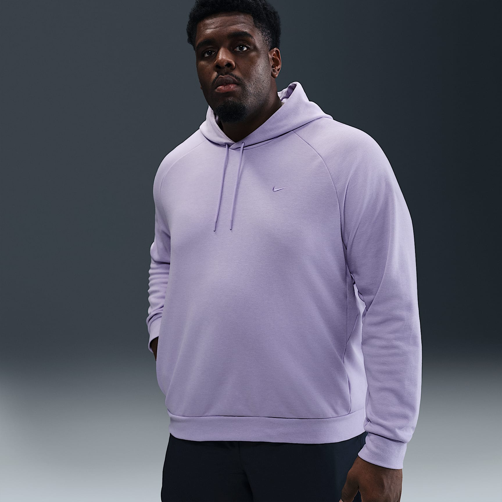 Nike Primary Fleece Men's Dri-FIT UV Pullover Performance Hoodie