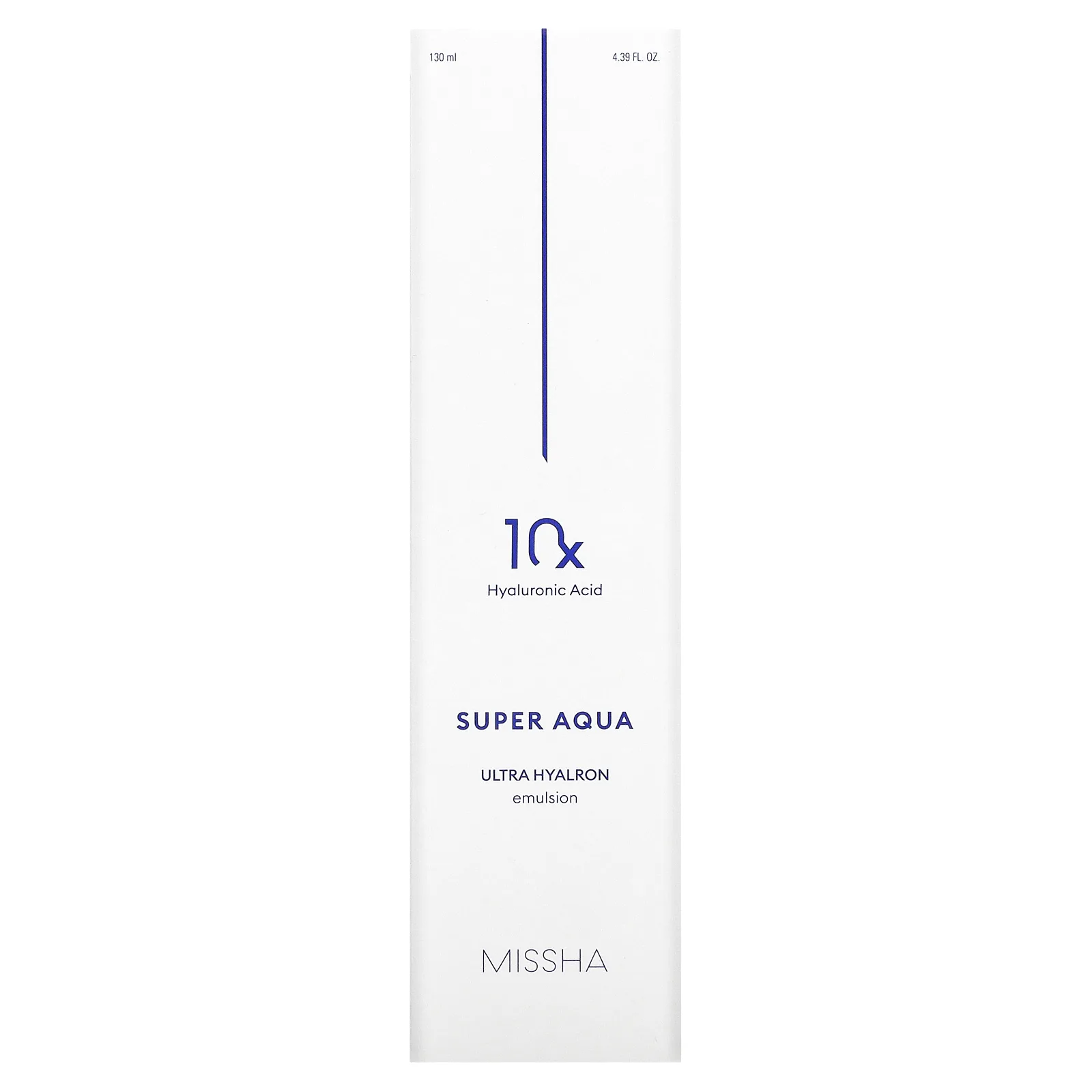 Missha, Super Aqua, ультра гиалроновая эмульсия, 130 мл (4,39 жидк. Унции)