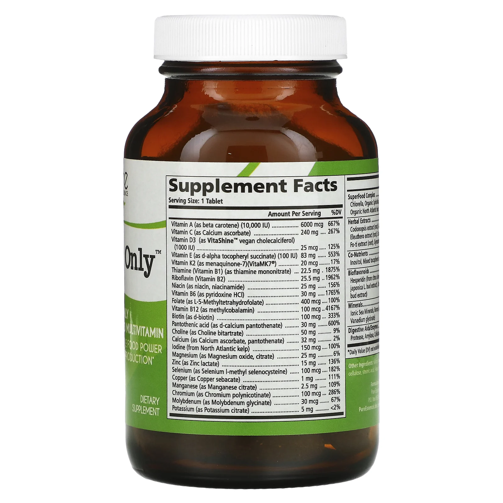 Pure Essence, One 'n' Only, 30 таблеток