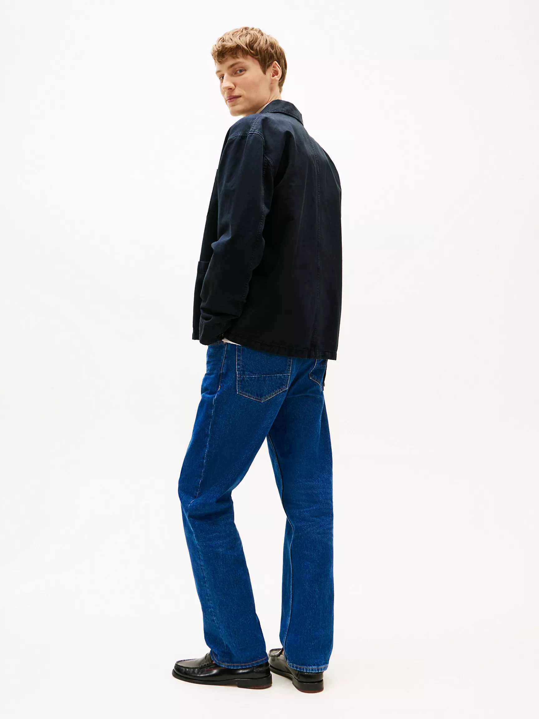 Мужская куртка Tommy Hilfiger, Утилитарная куртка с окраской в готовом виде