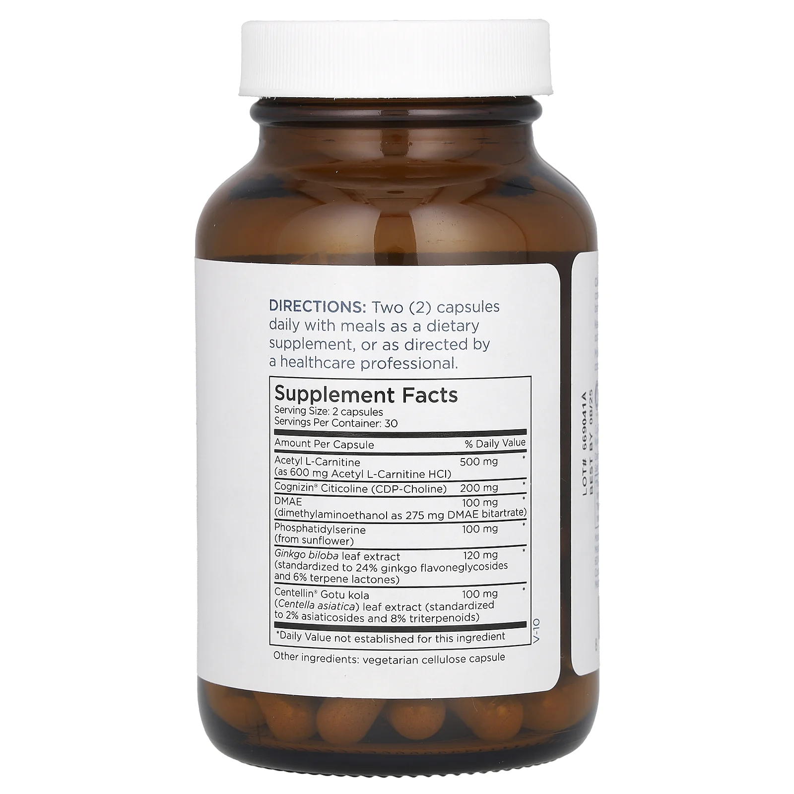 Metabolic Maintenance, Brain Cell Support, добавка для здоровья мозга, 60 капсул