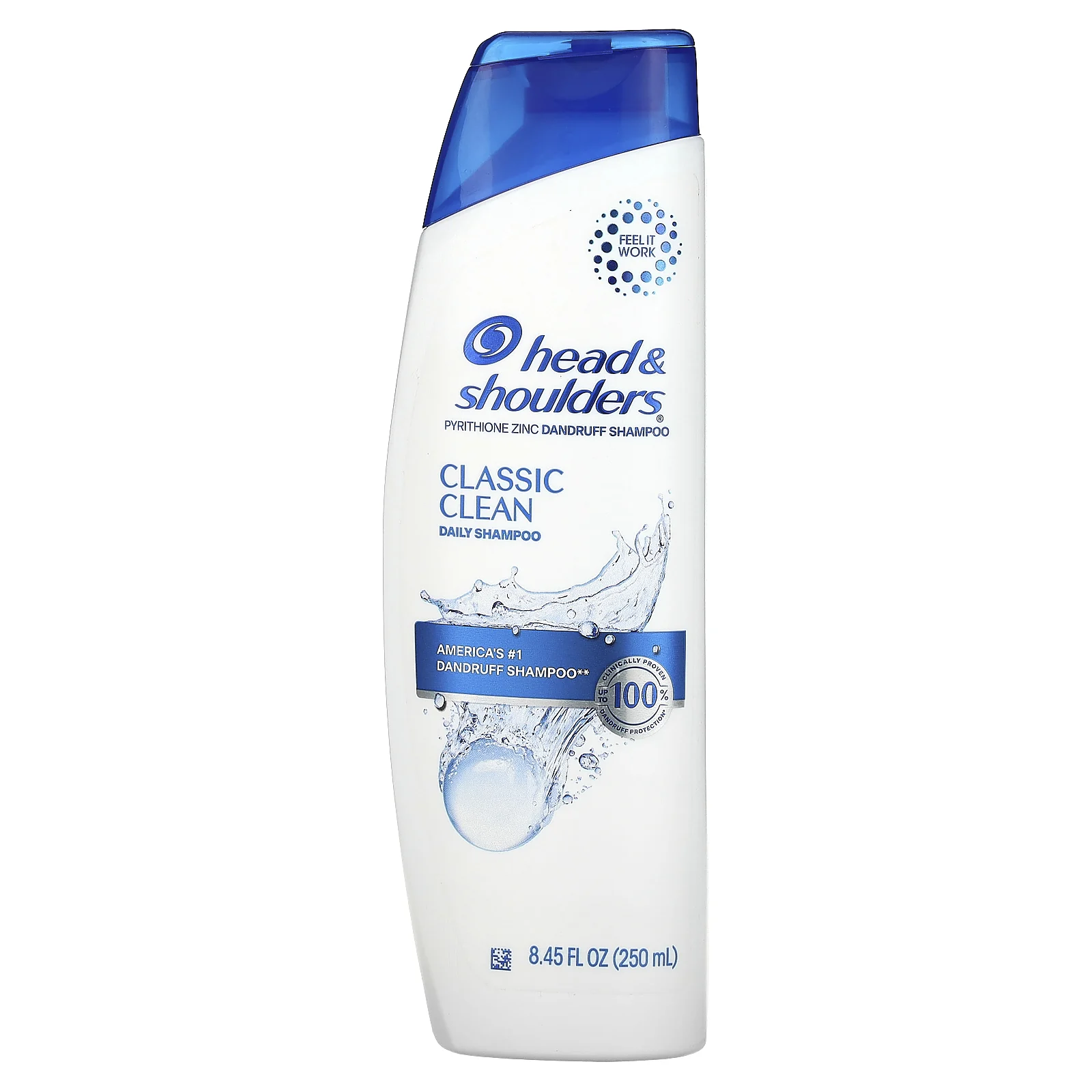 Head & Shoulders, Ежедневный шампунь, классическое очищение, 250 мл (8,45 жидк. Унции)