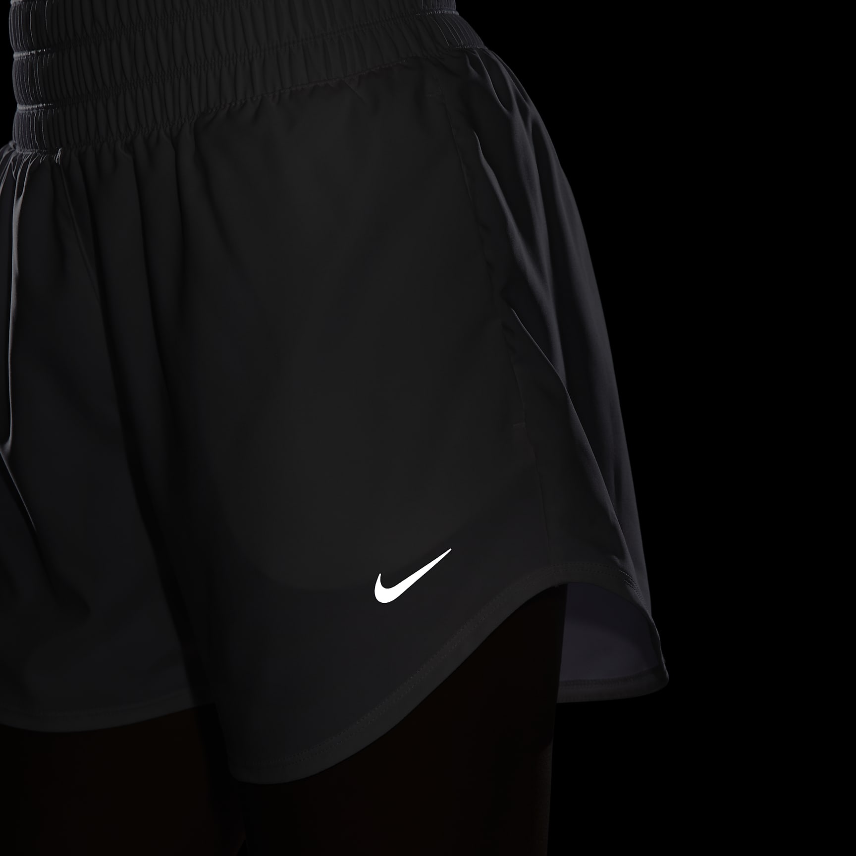 Nike One Women's Dri-FIT Ultra High-Waisted 3" Brief-Lined Shorts