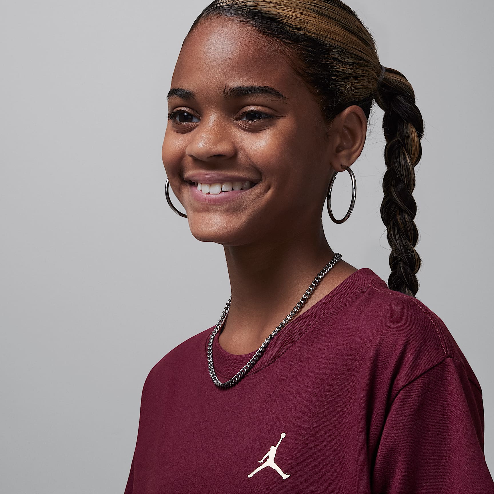 Jordan Big Kids' Enchantment Script T-Shirt