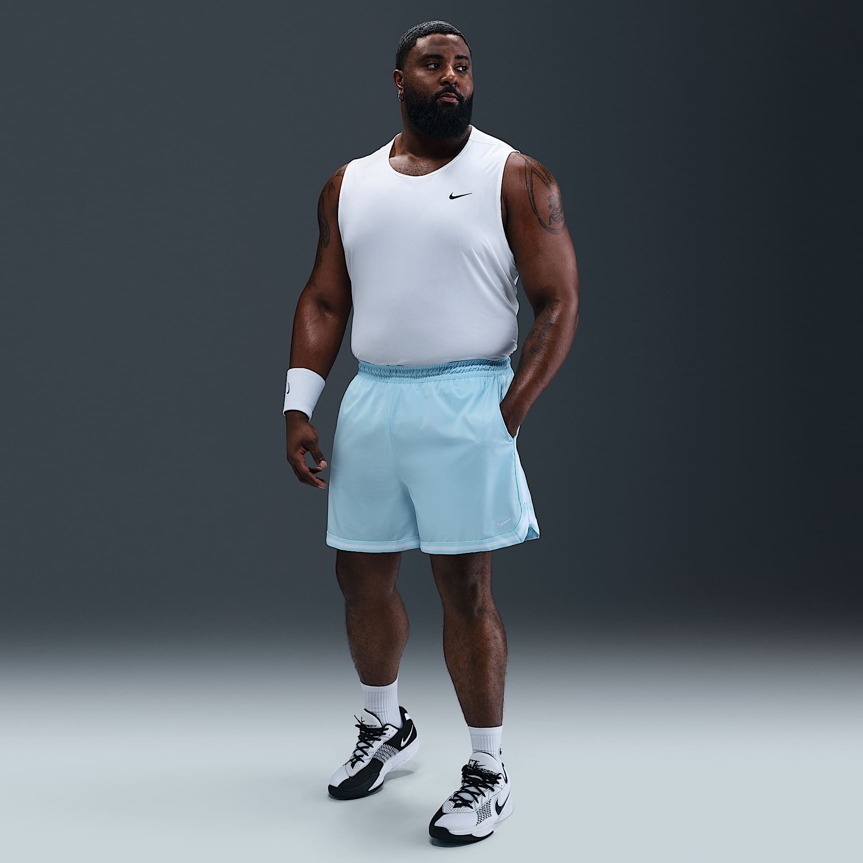 Nike DNA Men's Dri-FIT 6" UV Woven Basketball Shorts