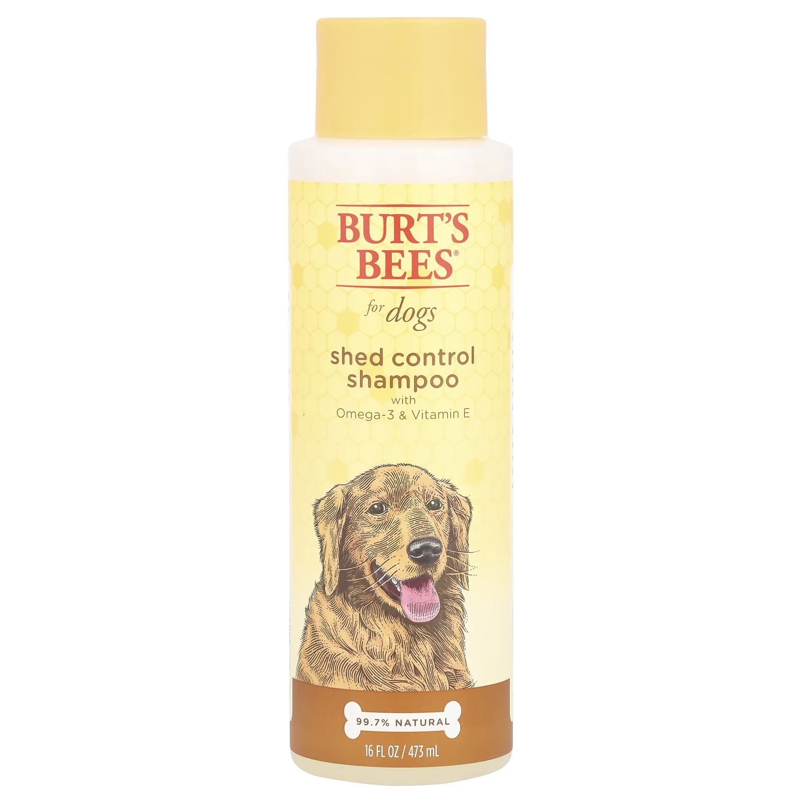 Burt's Bees, Шампунь для собак с омега-3 и витамином E, 473 мл (16 жидк. Унций)