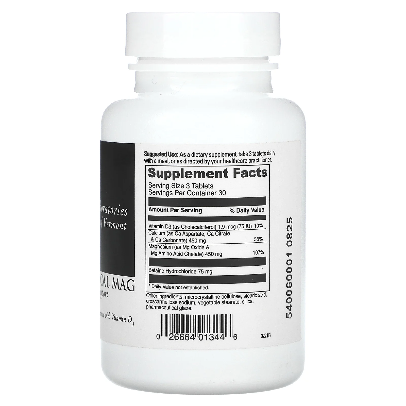 DaVinci Laboratories of Vermont, Cal Mag из нескольких источников, 90 таблеток
